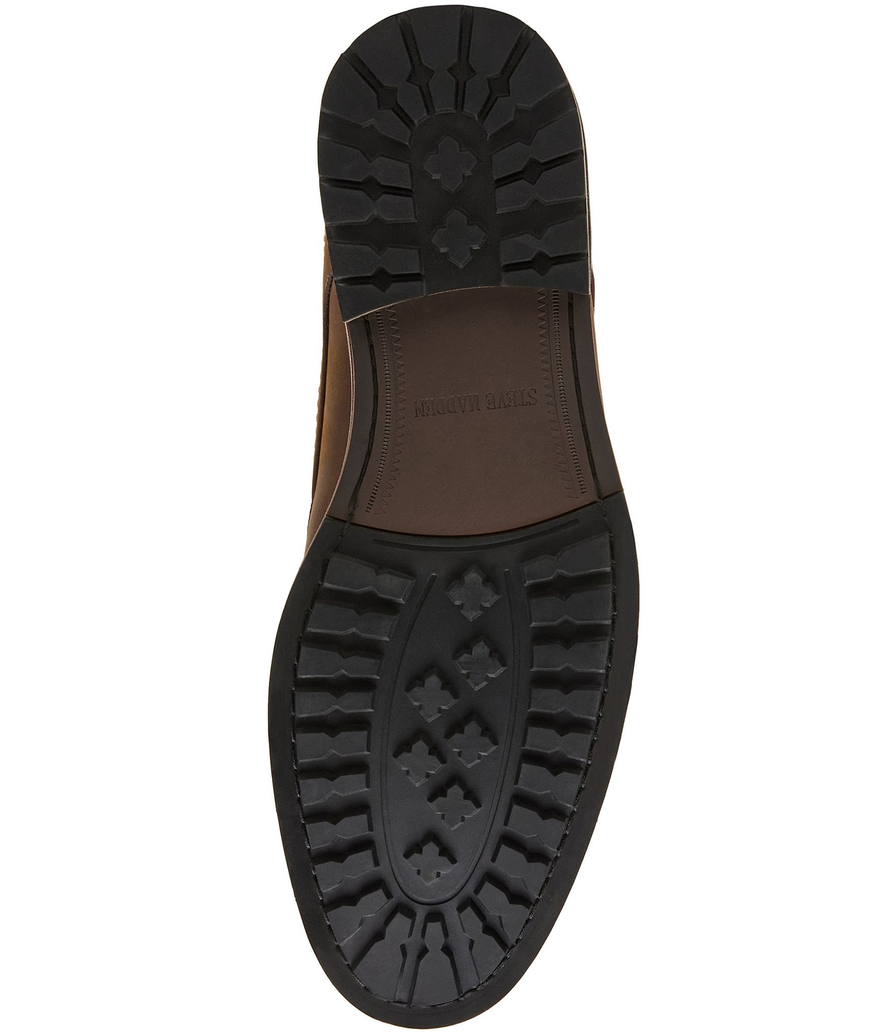 Steve Madden Men's Tabriz Lace Up Leather Chukka Boots