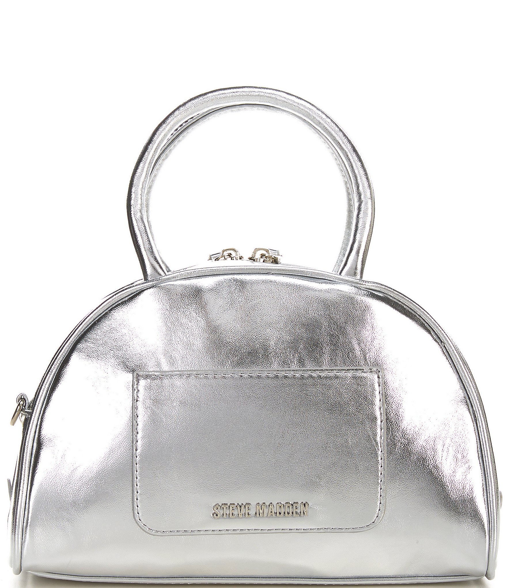 Steve Madden Metallic Catie Mini Dome Crossbody Bag