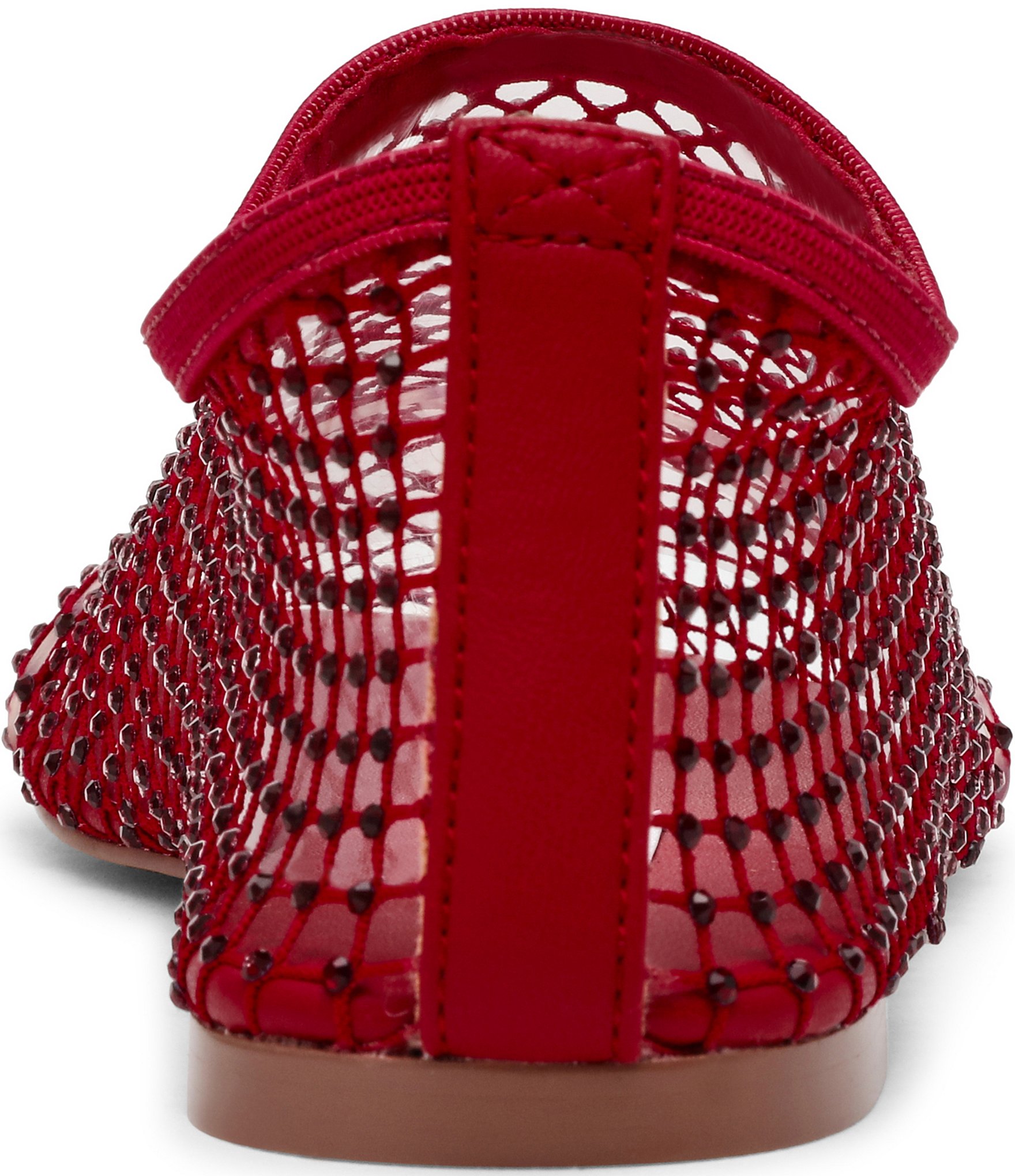 Steve Madden Mino Mesh Rhinestone Flats