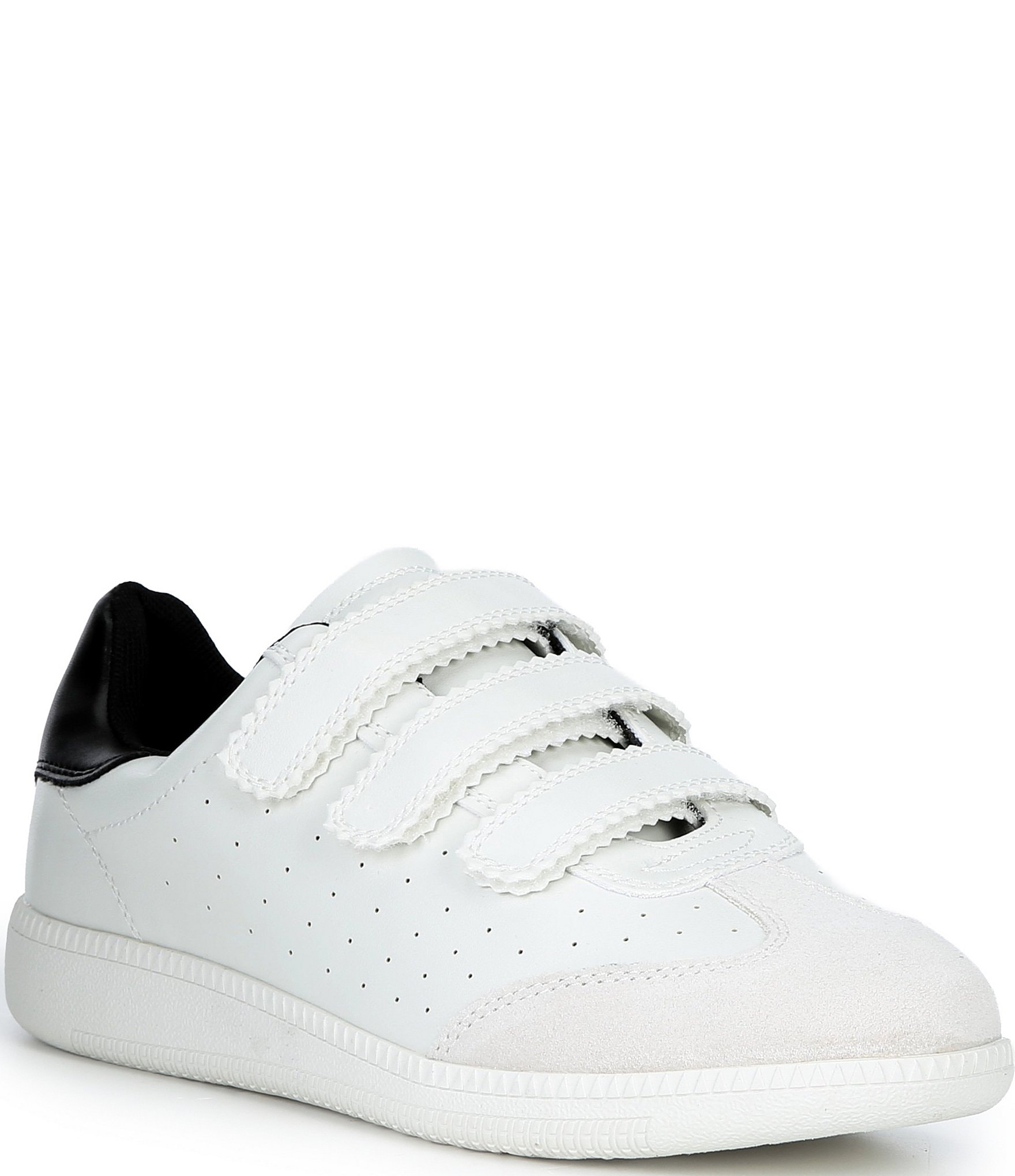 Steve Madden Momentum Color Block Hook-and-Loop Low Top Sneakers