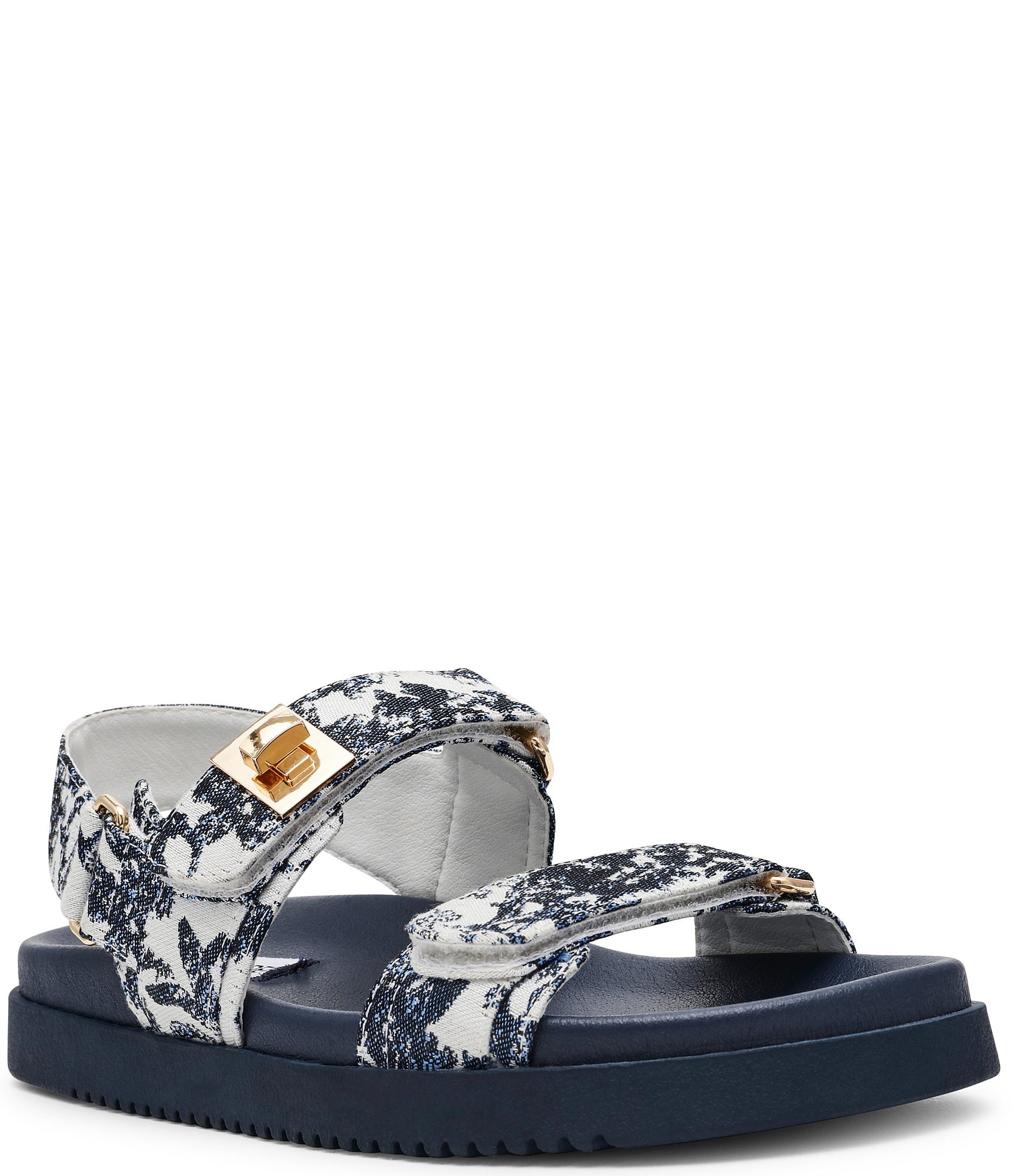 Steve Madden Mona Printed Platform Buckle Detail Dad Sandals Steve Madden Mona Printed Platform Buckle Detail Dad Sandals