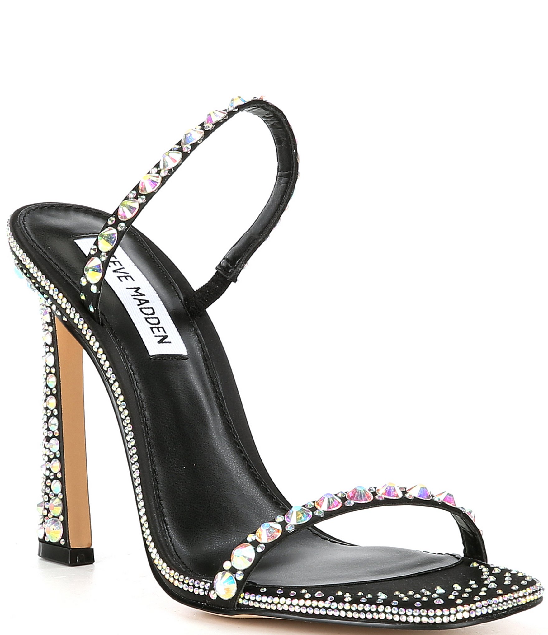 Steve Madden Neeka Rhinestone Slingback Dress Sandals | Dillard's