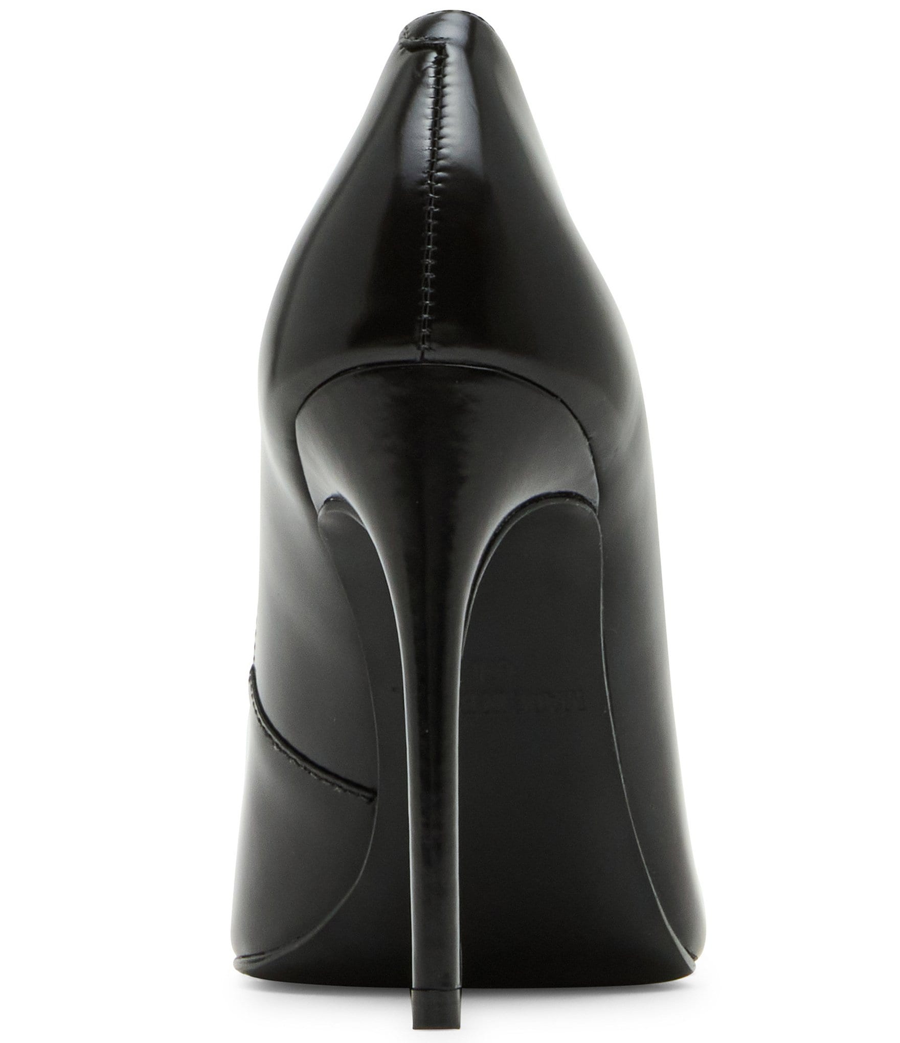 Steve Madden Noir Leather Pointed Toe Stiletto Pumps