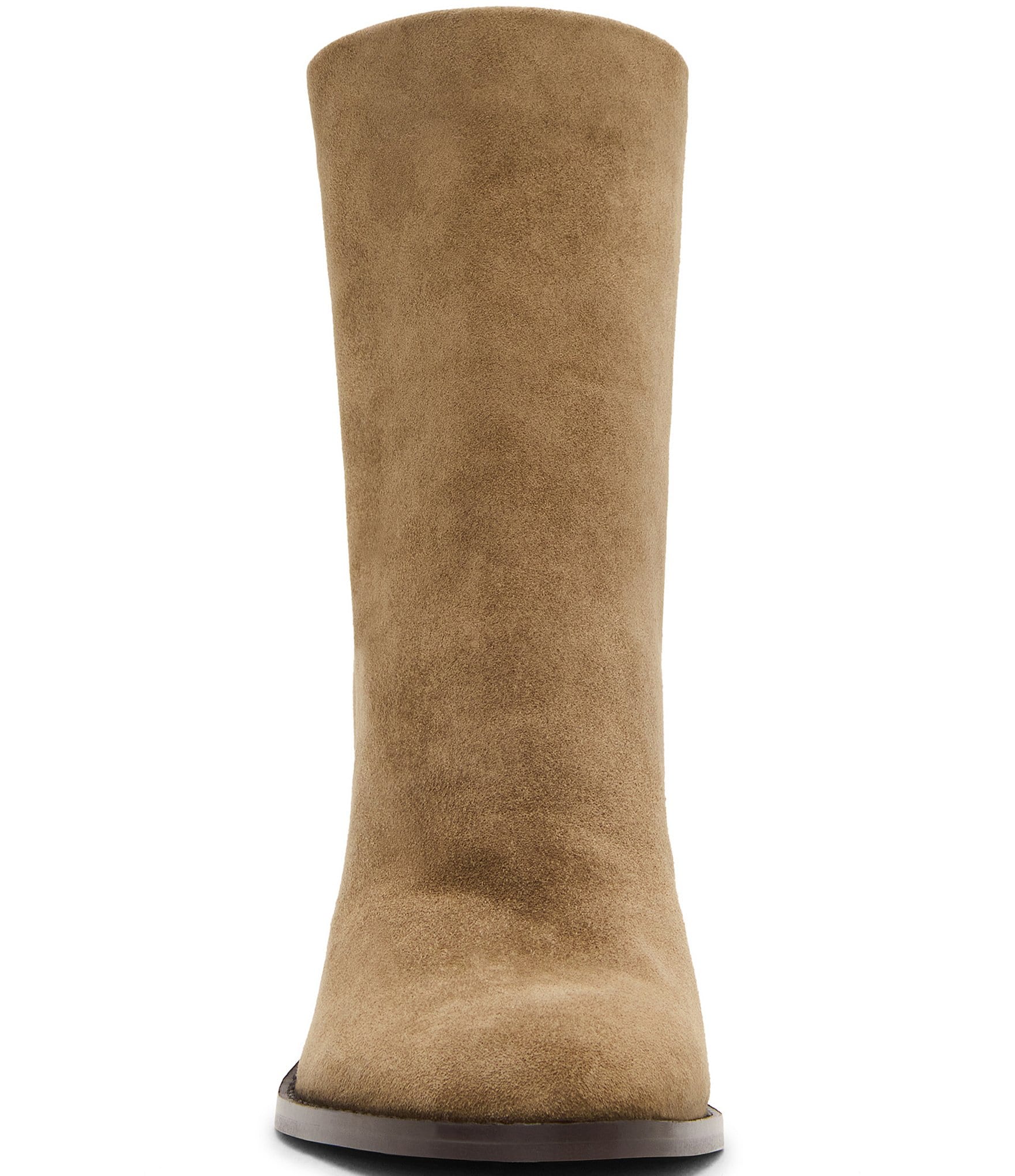 Steve Madden Obsession Suede Block Heel Booties