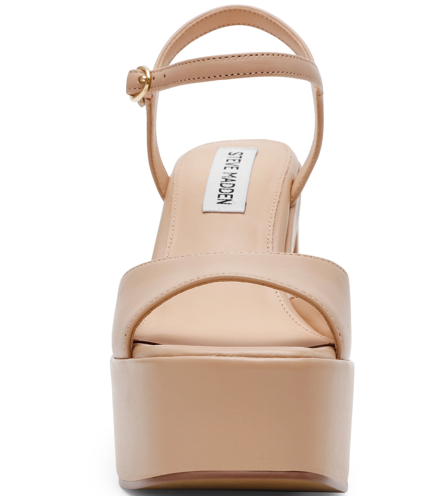 Steve Madden Odina Nappa Leather Platform Sandals