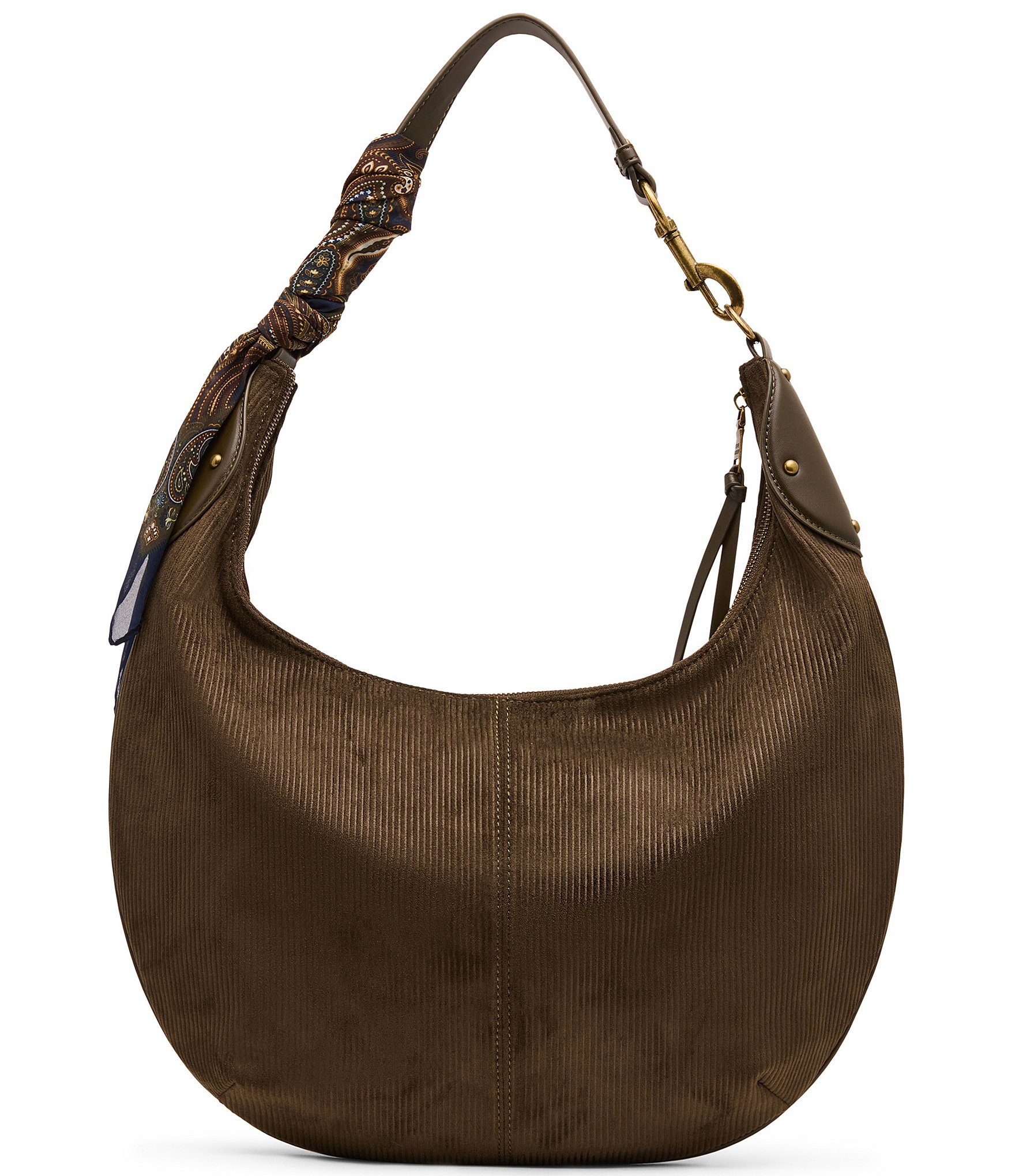 Steve Madden Olga Suede Drapey Hobo Bag
