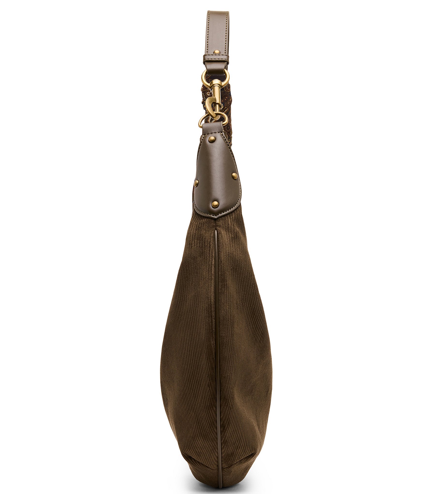Steve Madden Olga Suede Drapey Hobo Bag