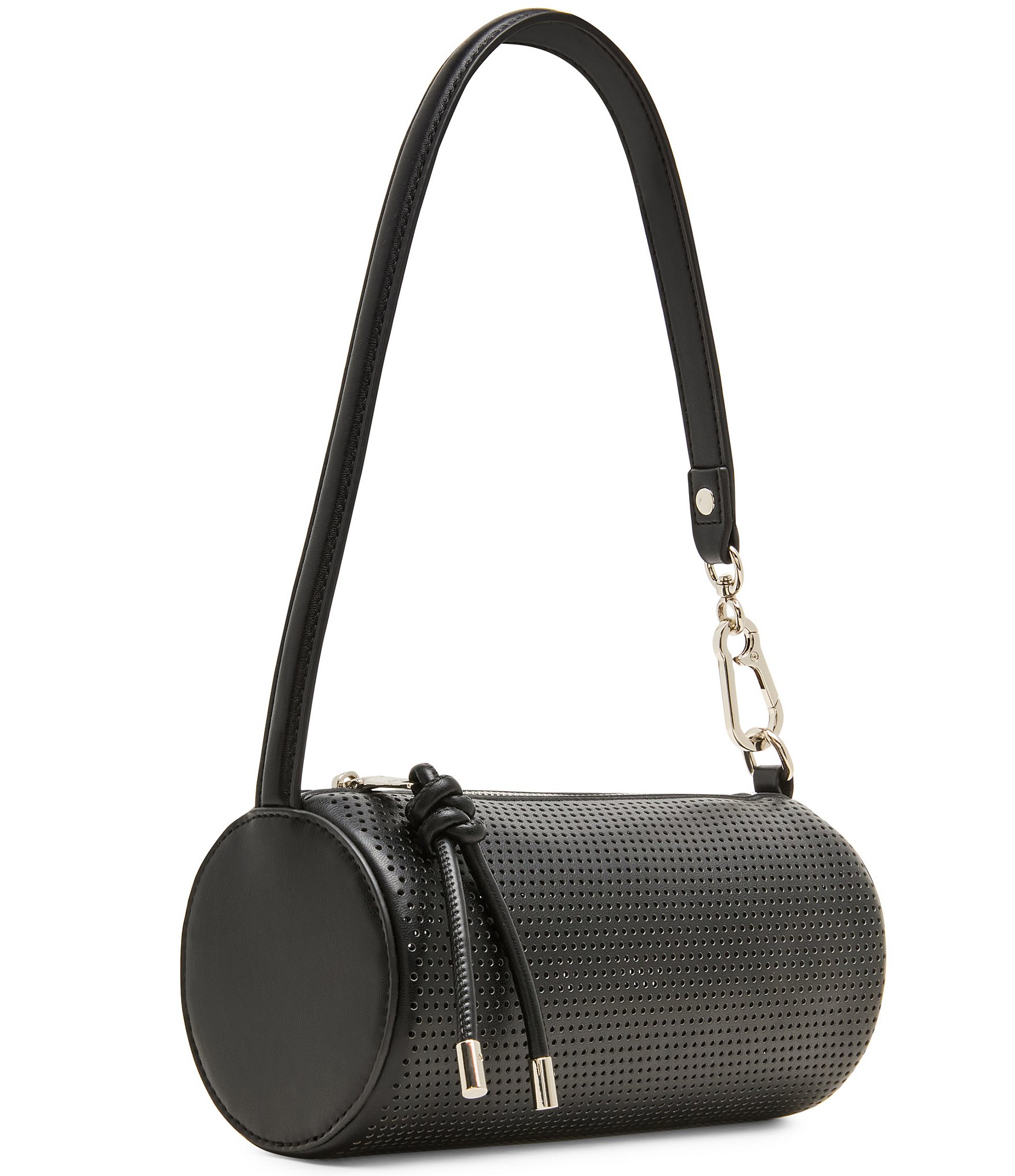 Steve Madden Perforated Barrel Shoulder Bag