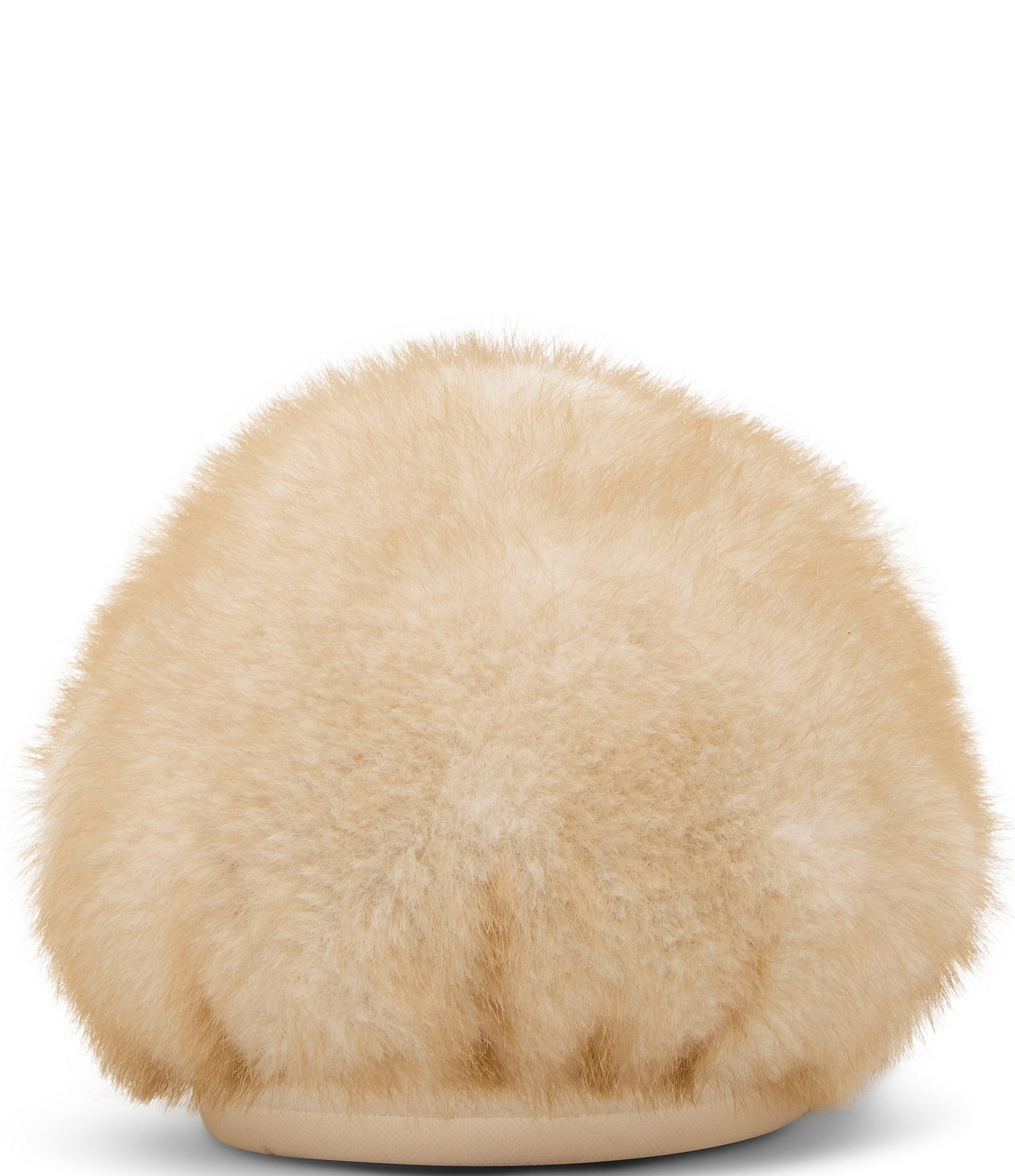 Steve Madden Poof Faux Fur Slippers
