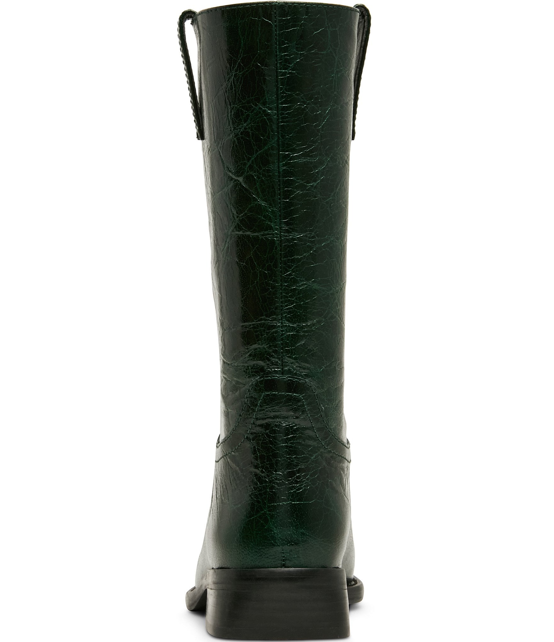 Steve Madden Primo Leather Square Toe Boots