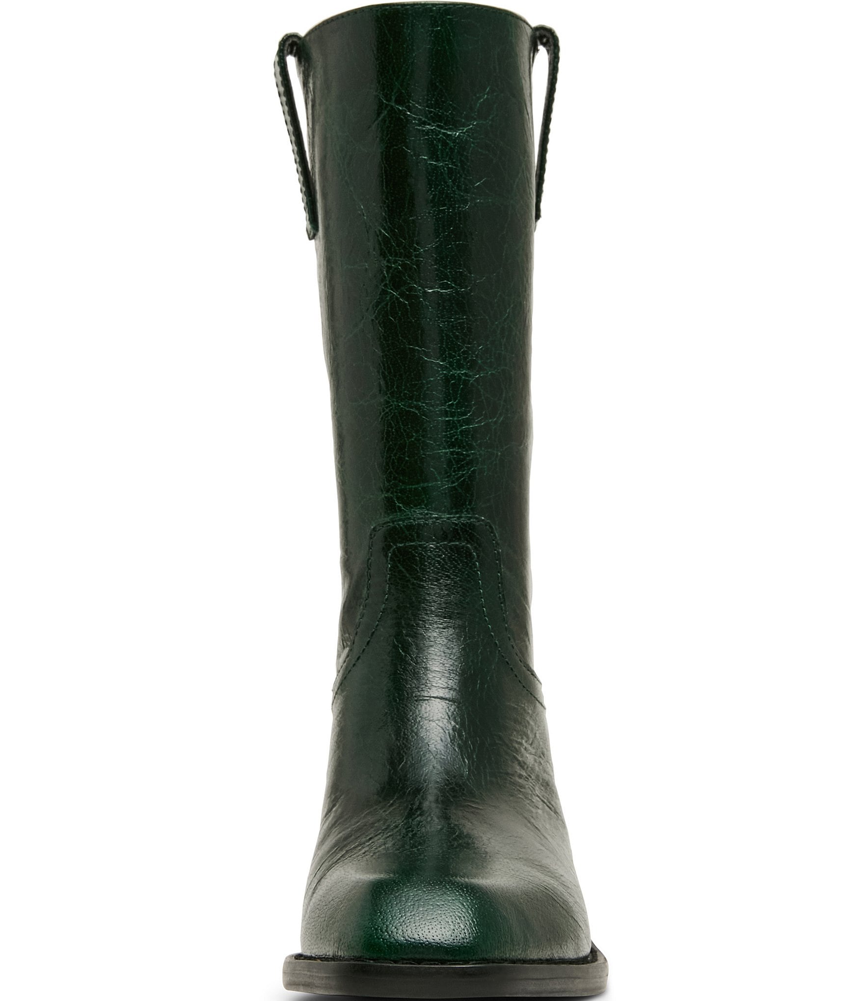 Steve Madden Primo Leather Square Toe Boots