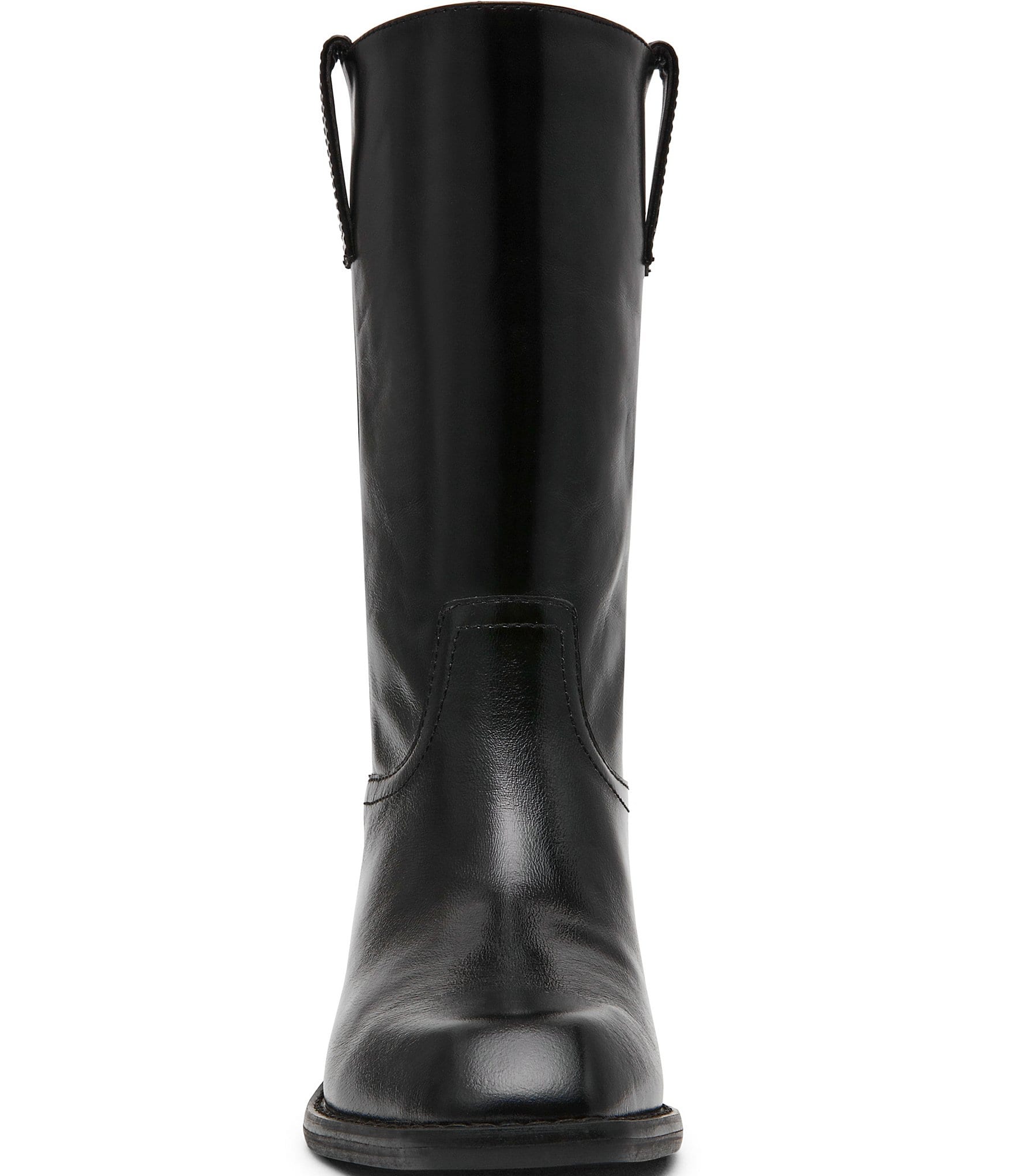 Steve Madden Primo Leather Square Toe Boots