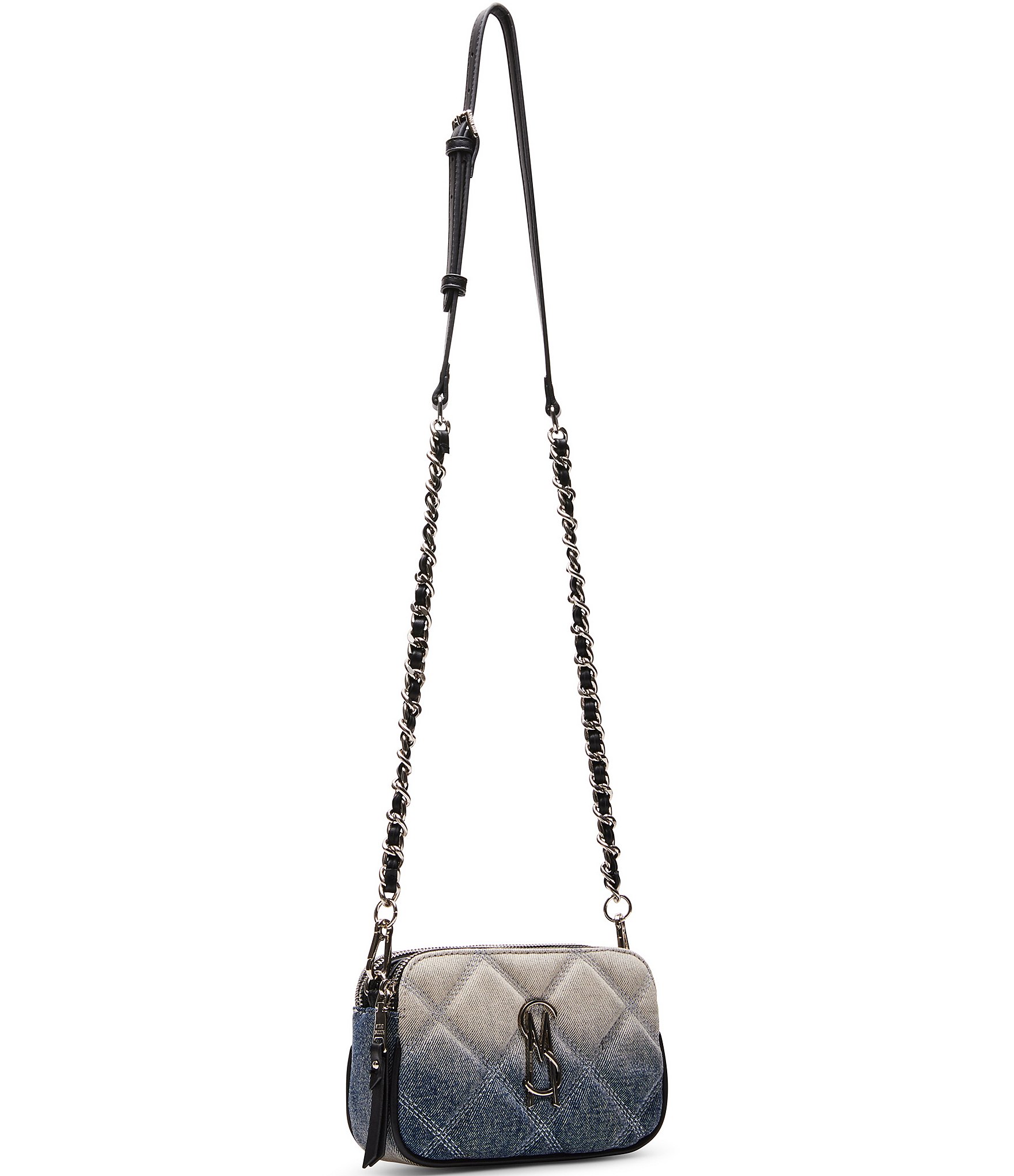 Steve Madden Quilted Denim Crossbody Bag