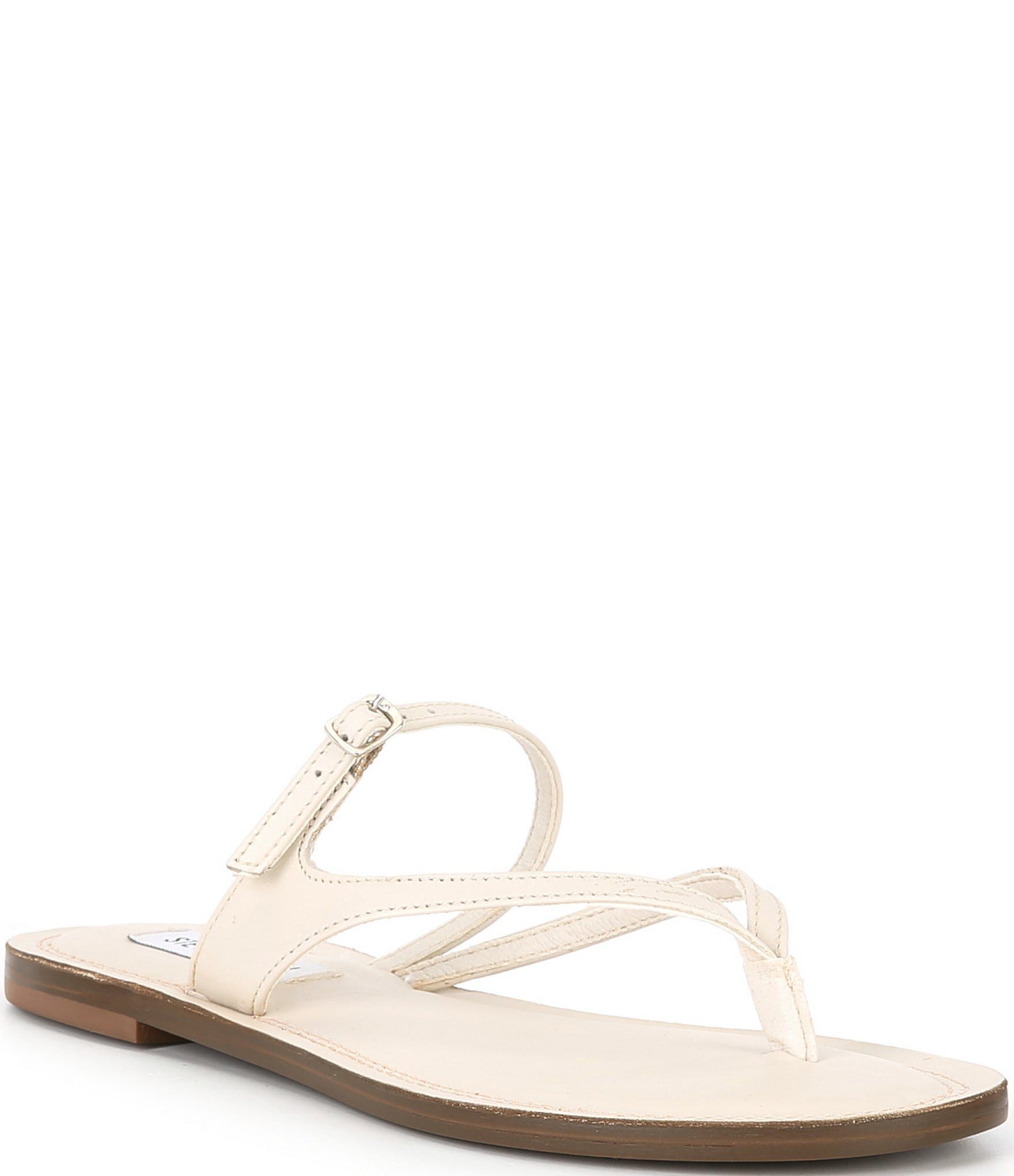 Steve Madden Roca Leather Thong Sandals Dillard s