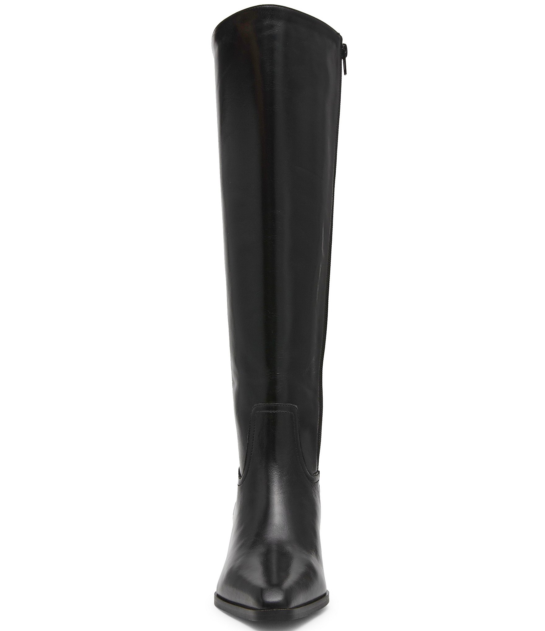 Steve Madden Rodessa Leather Pointed Toe Tall Boots