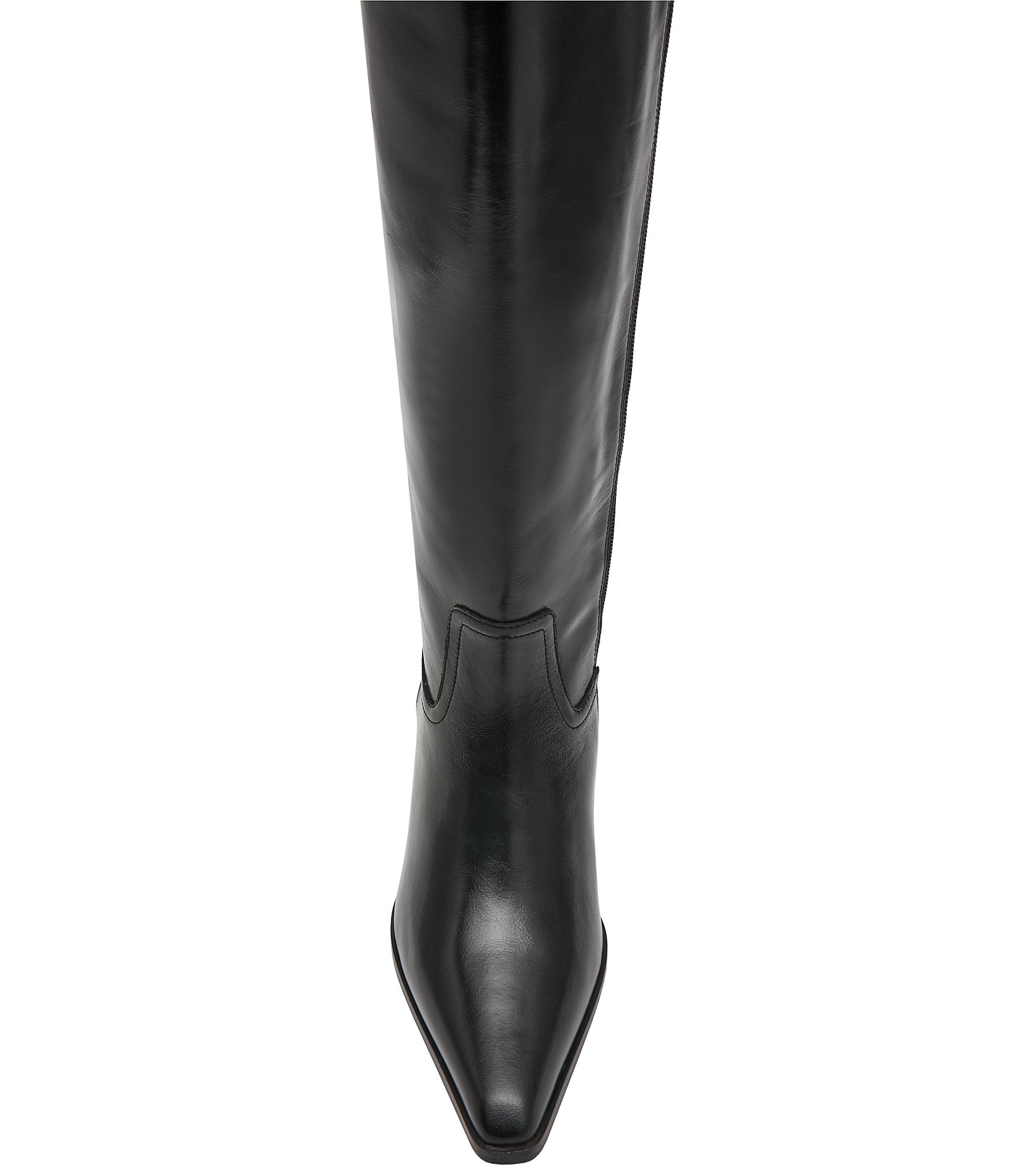 Steve Madden Rodessa Leather Pointed Toe Tall Boots