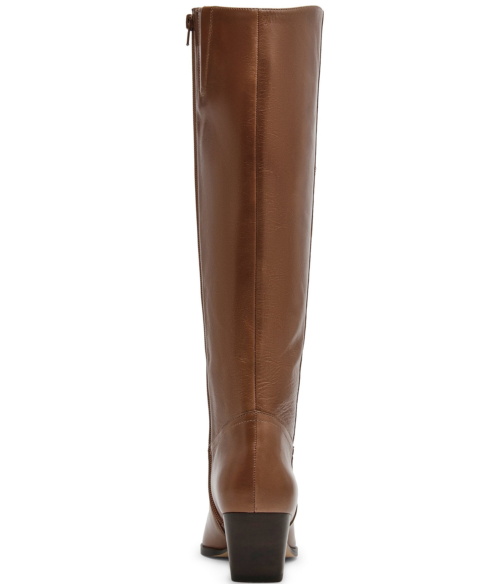 Steve Madden Rodessa Leather Pointed Toe Tall Boots