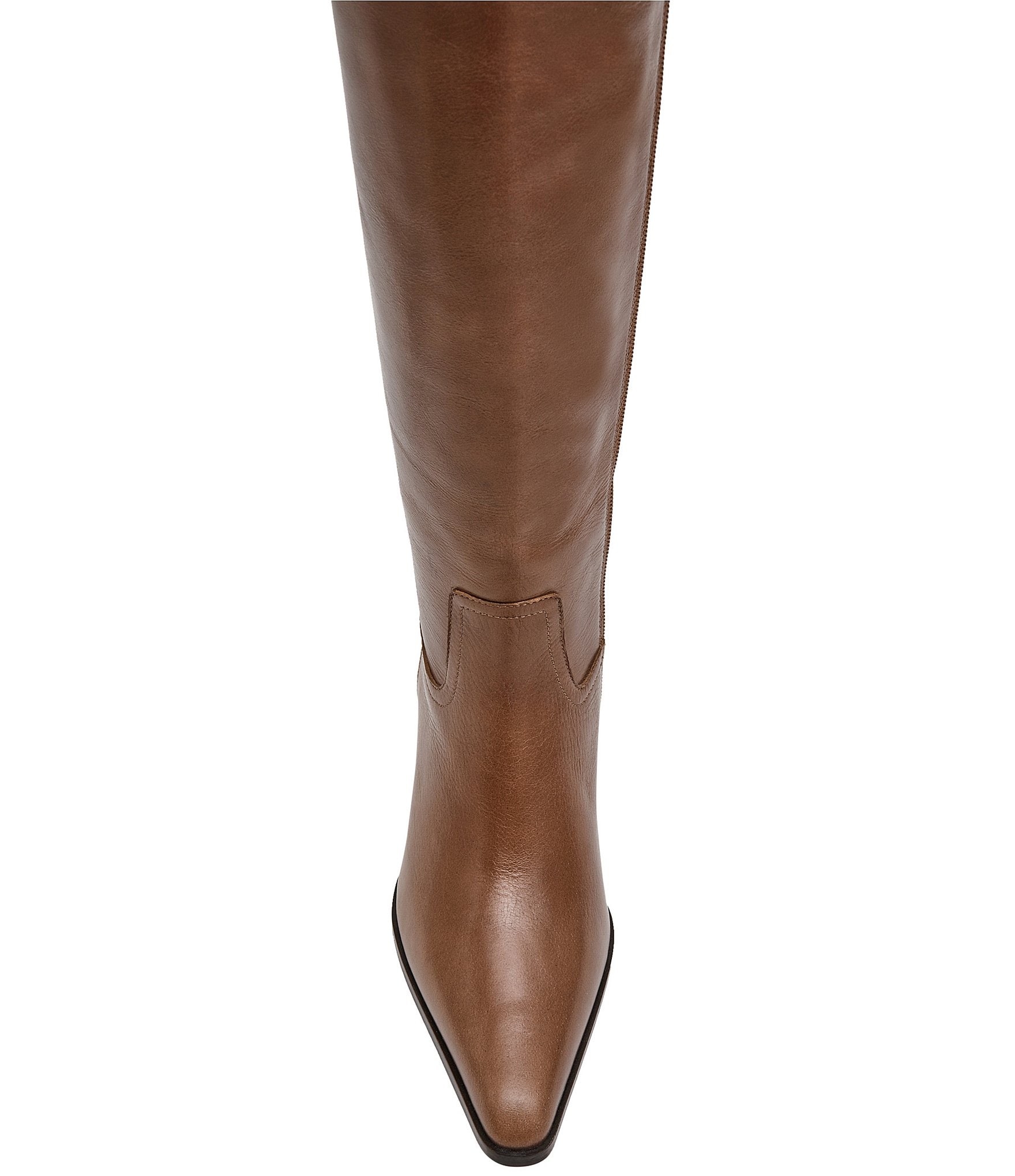 Steve Madden Rodessa Leather Pointed Toe Tall Boots