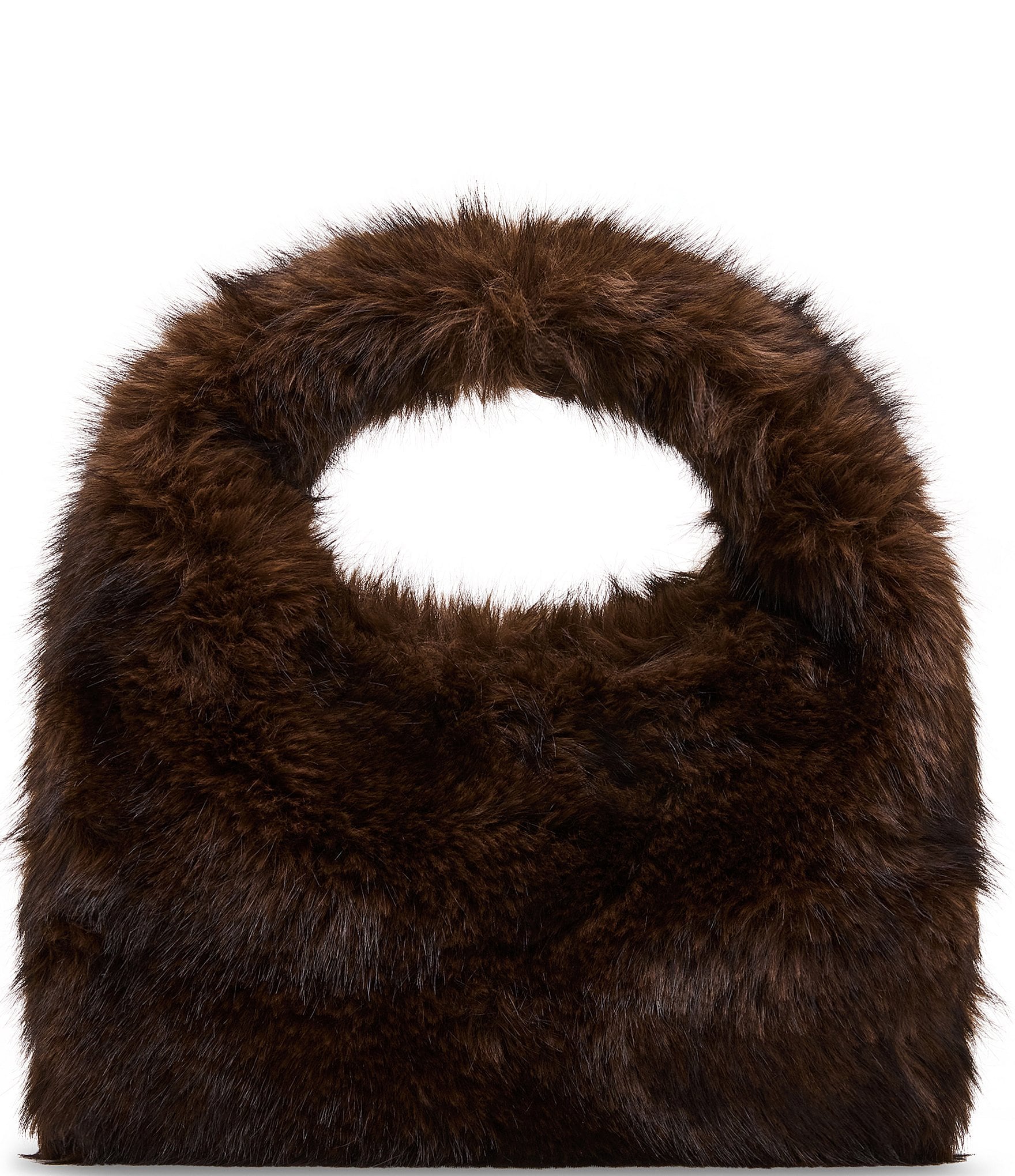Steve Madden Saga Faux Fur Shoulder Bag