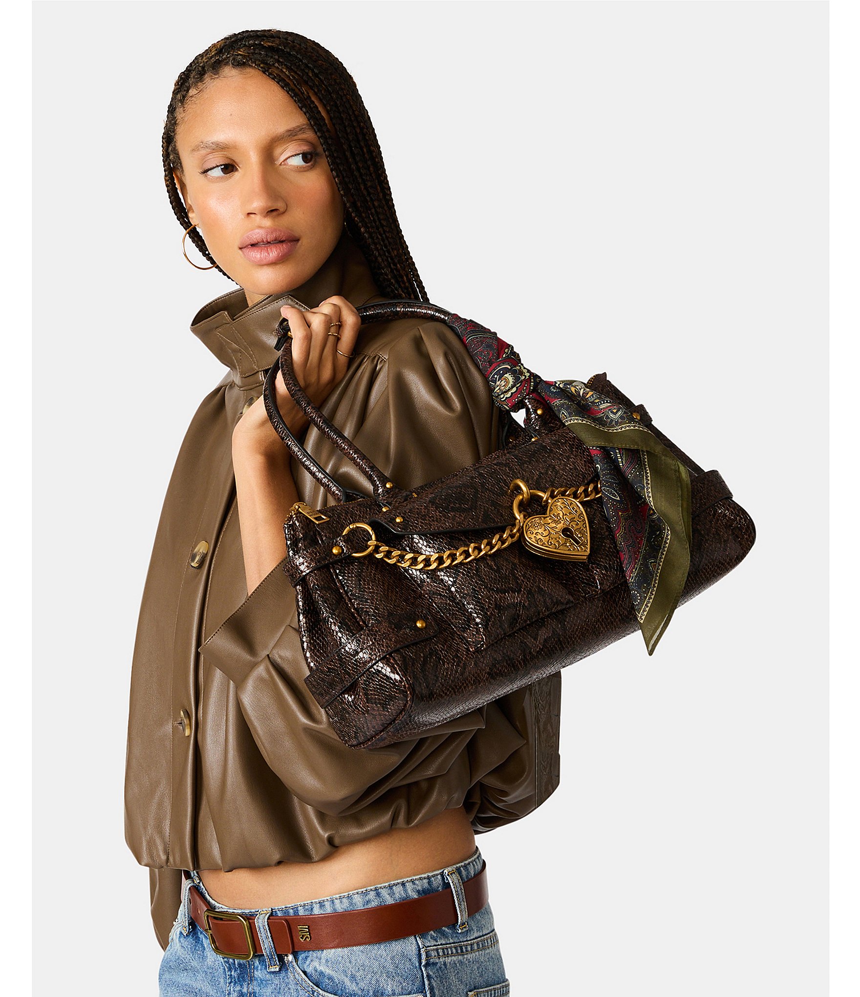 Steve Madden Savanah East West Satchel Bag