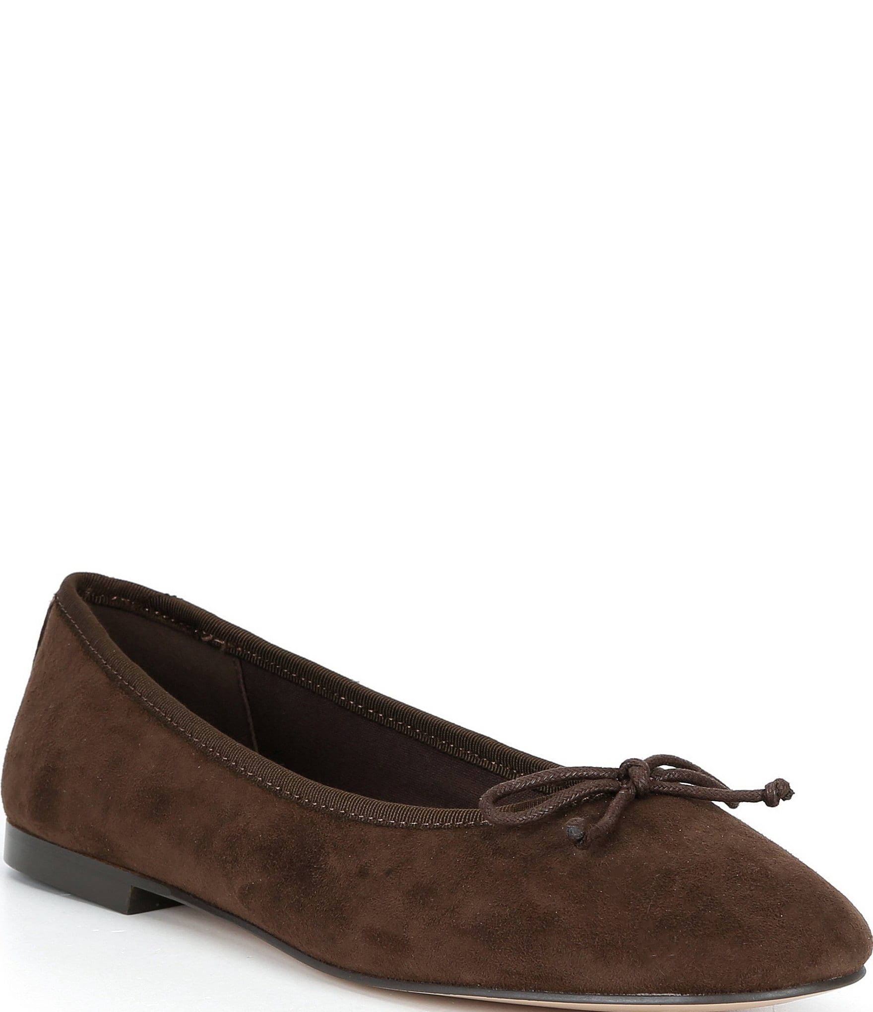 Steve Madden Selma Suede Bow Detail Ballet Flats