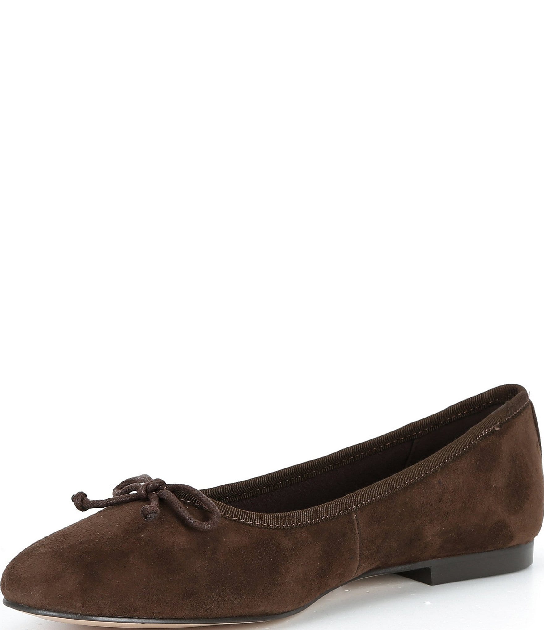 Steve Madden Selma Suede Bow Detail Ballet Flats