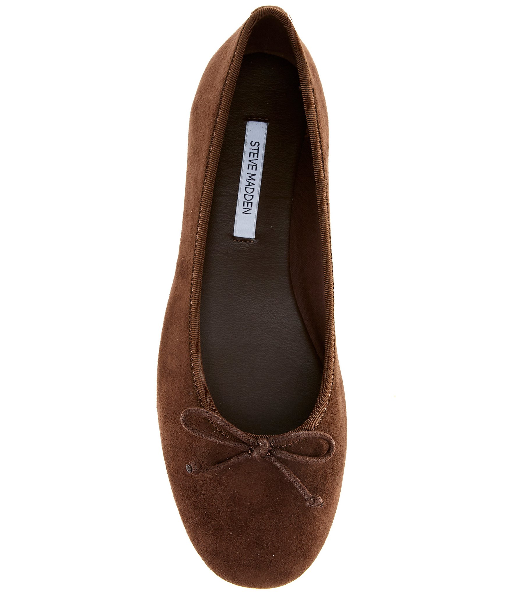 Steve Madden Selma Suede Bow Detail Ballet Flats