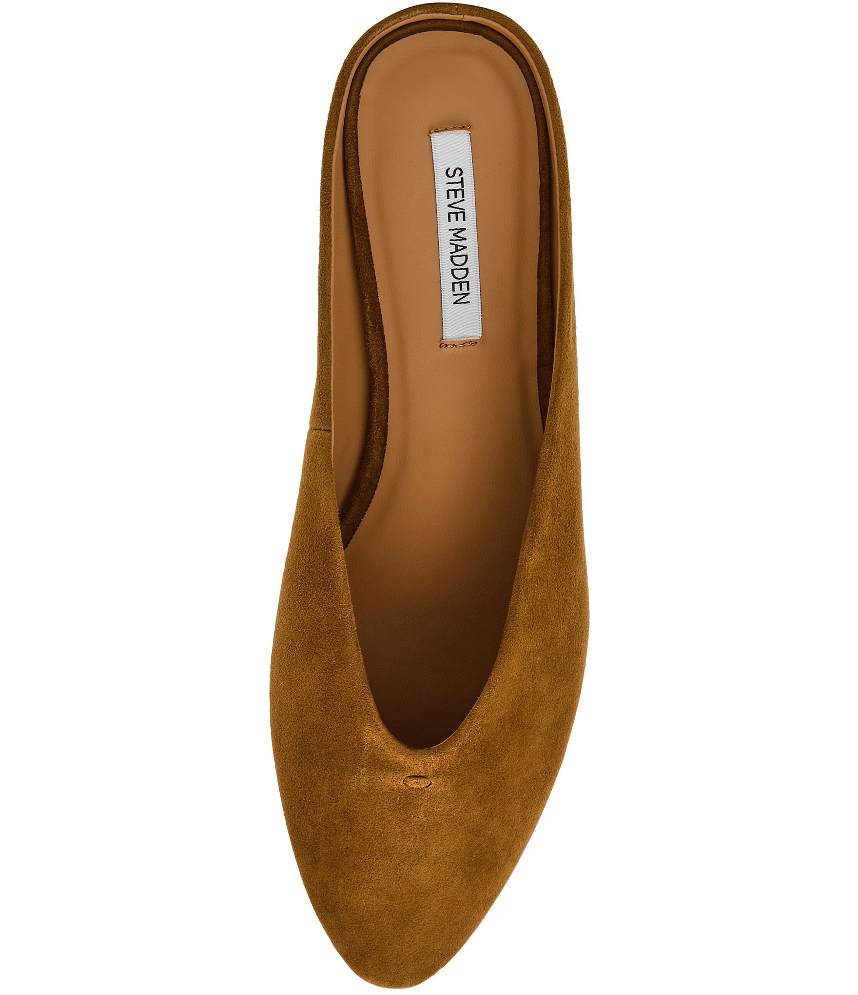 Steve Madden Sherman Suede High Vamp Flat Mules