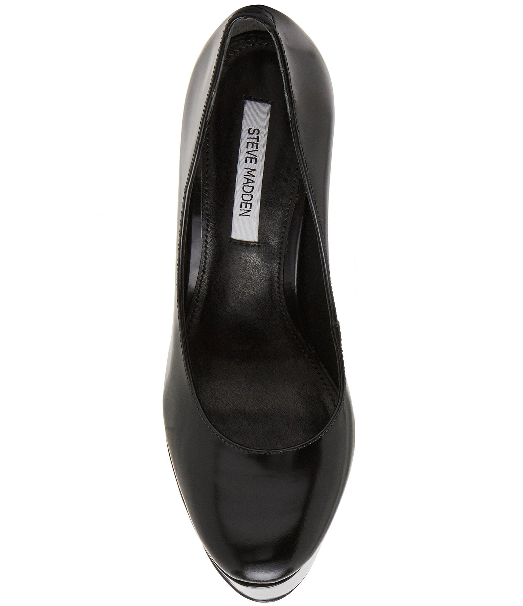 Steve Madden Silene Leather Stiletto Platform Pumps
