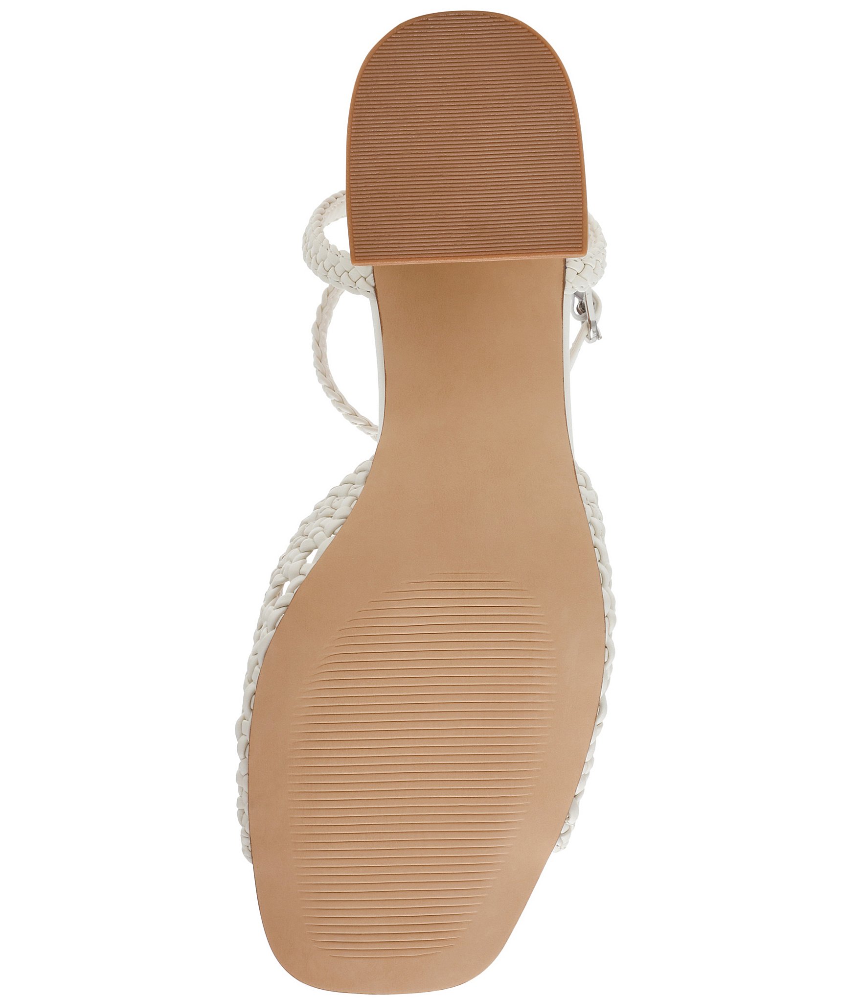 Steve Madden Soleil Woven Block Heel Dress Sandals