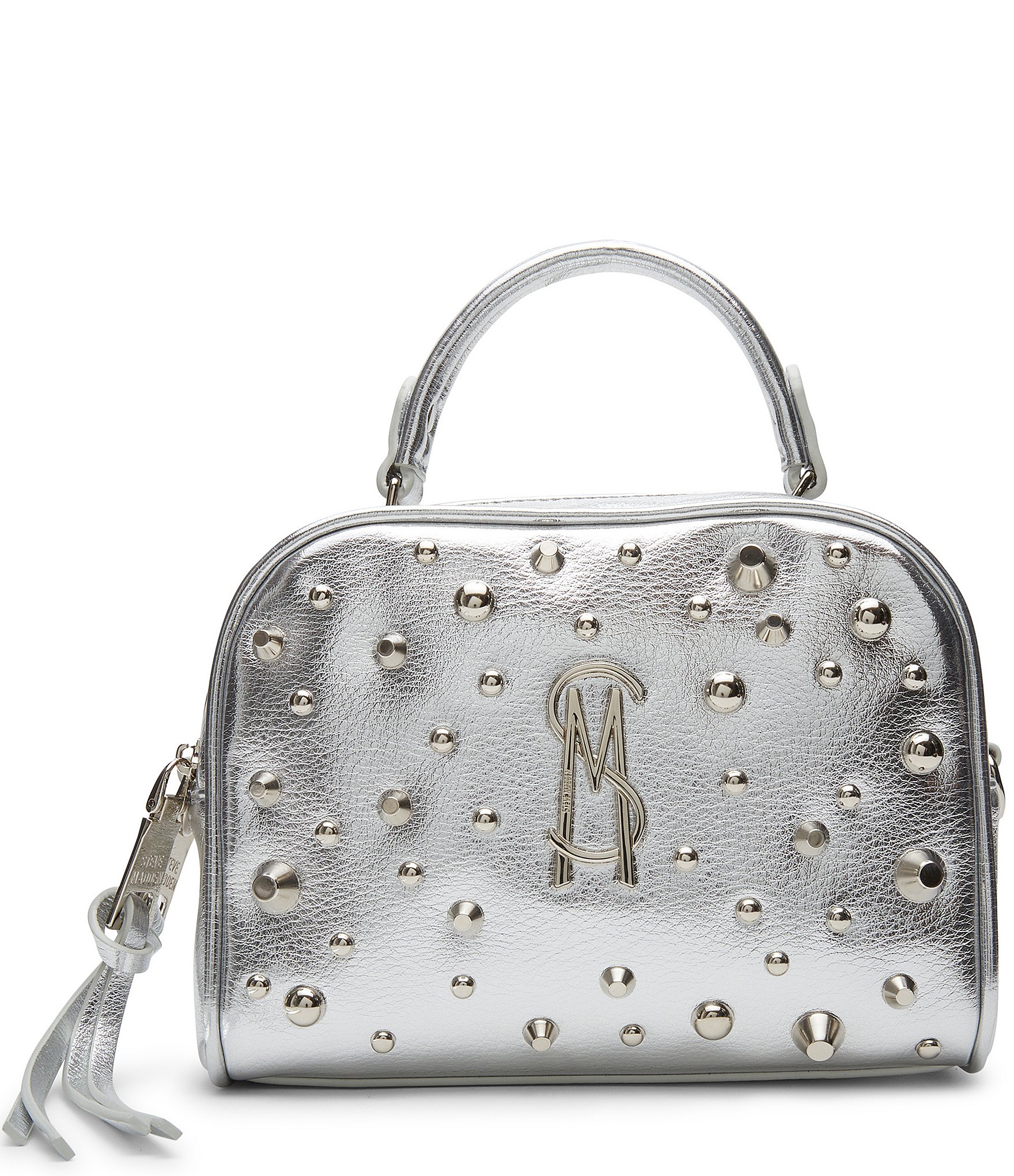 Steve Madden Women's Sling Bag (Belectra Silver) : : Fashion