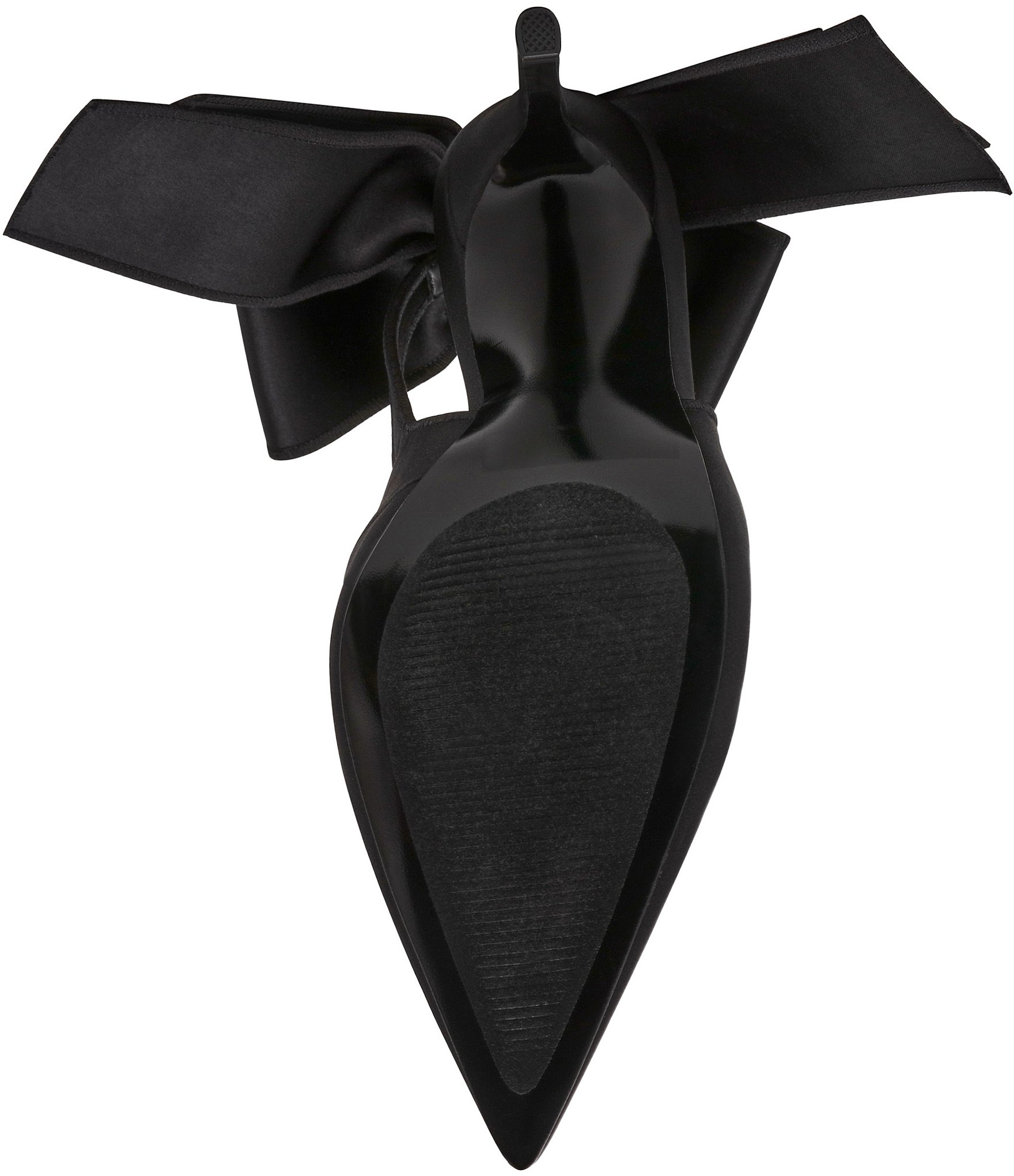 Steve Madden Teacup Satin Bow Detail Slingback Stiletto Pumps