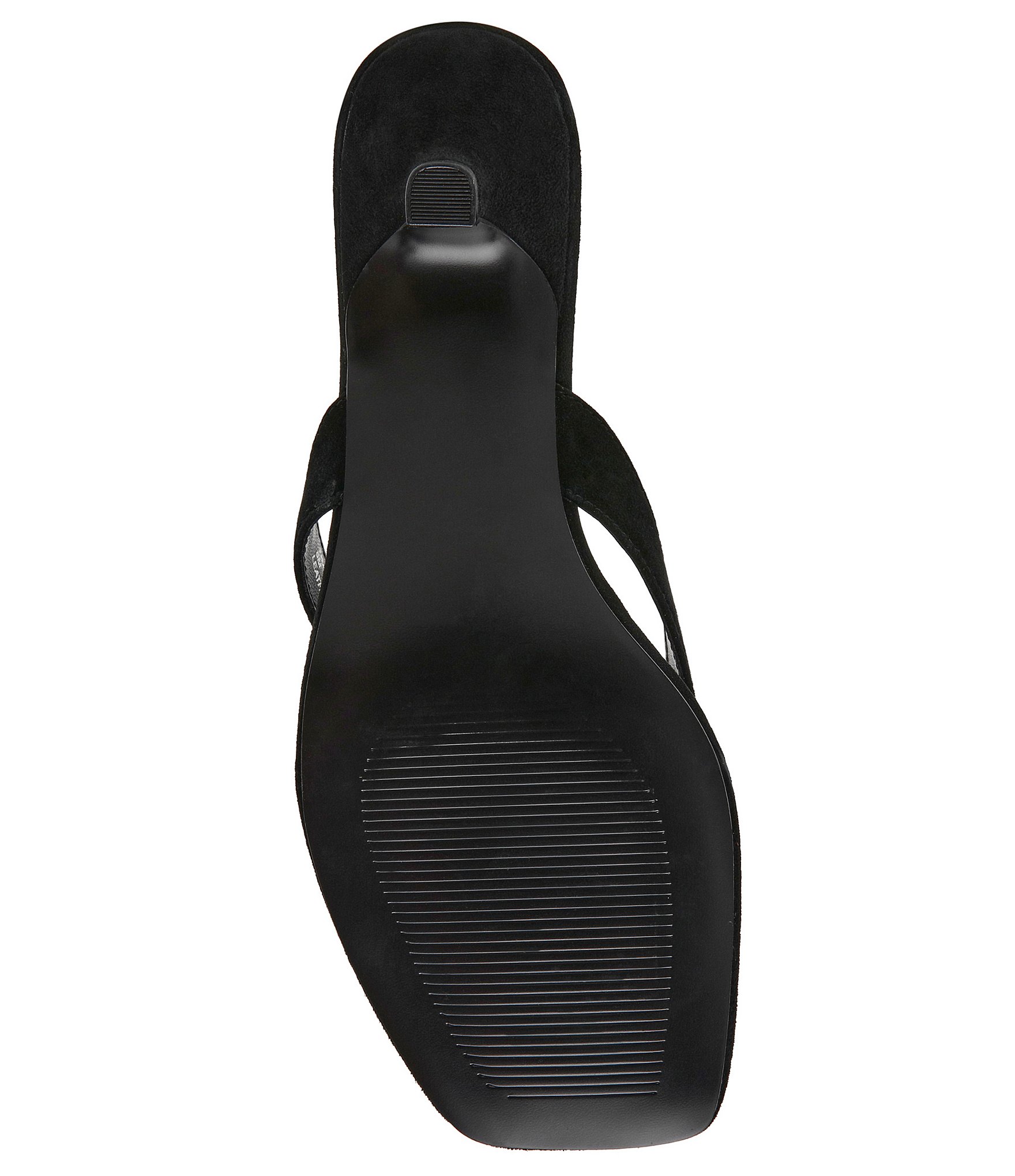 Steve Madden Tracie Suede Kitten Heel Thong Dress Sandals