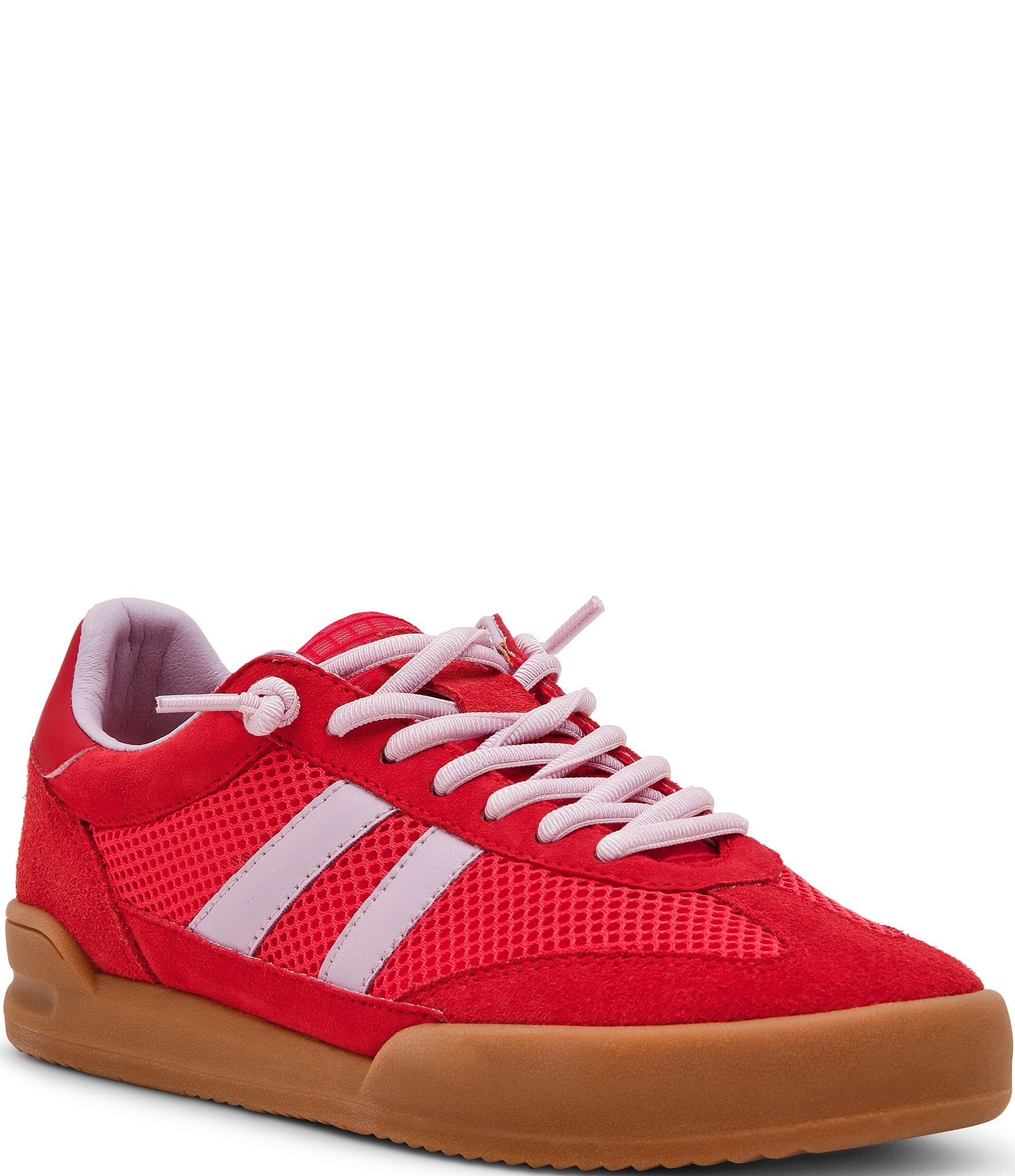 【Steve Madden】バーディクト Steve Madden Verdict Mixed Media Low-Top Lace Up Sneakers
