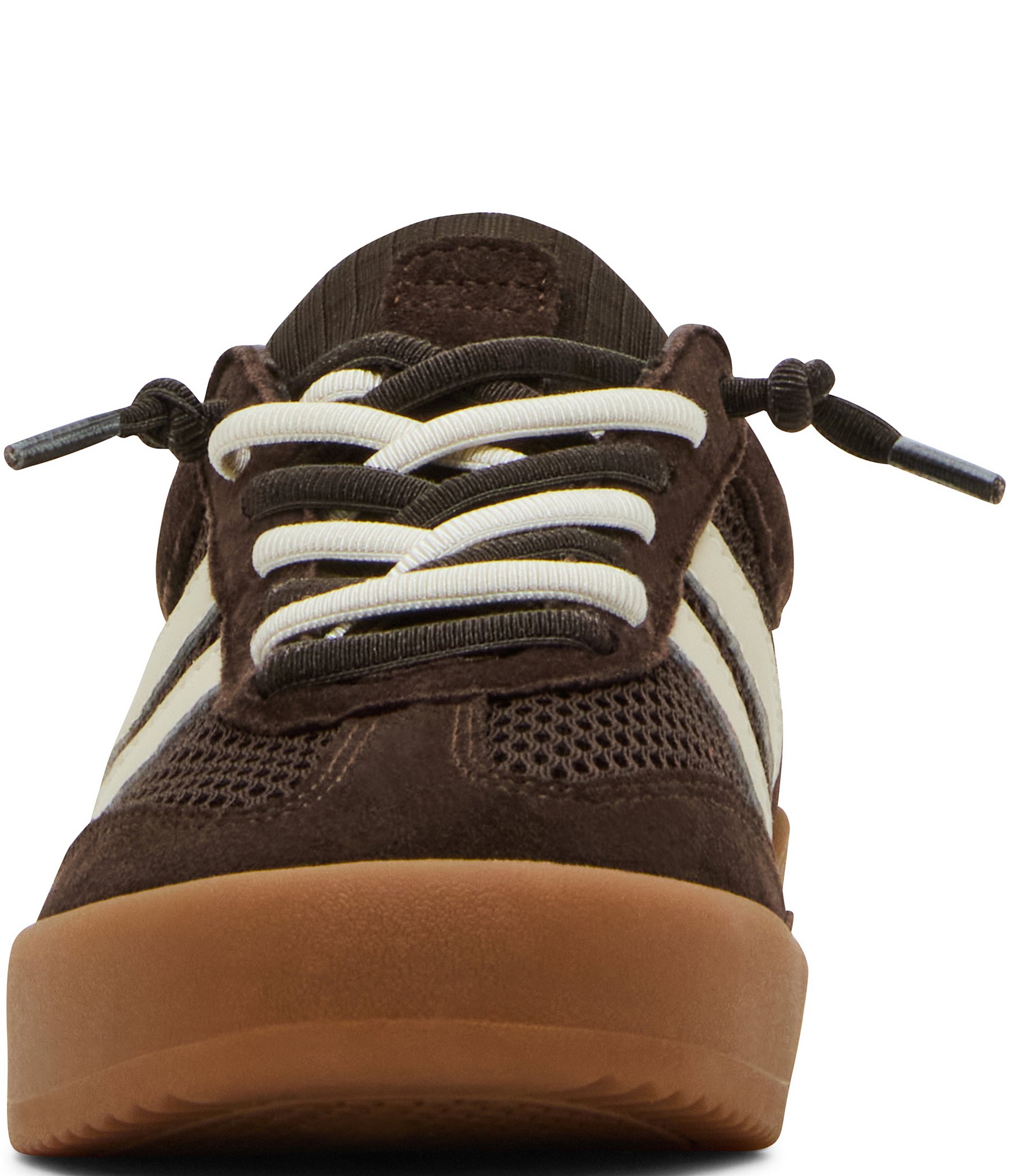Steve Madden Verdict Mixed Media Low-Top Lace Up Sneakers