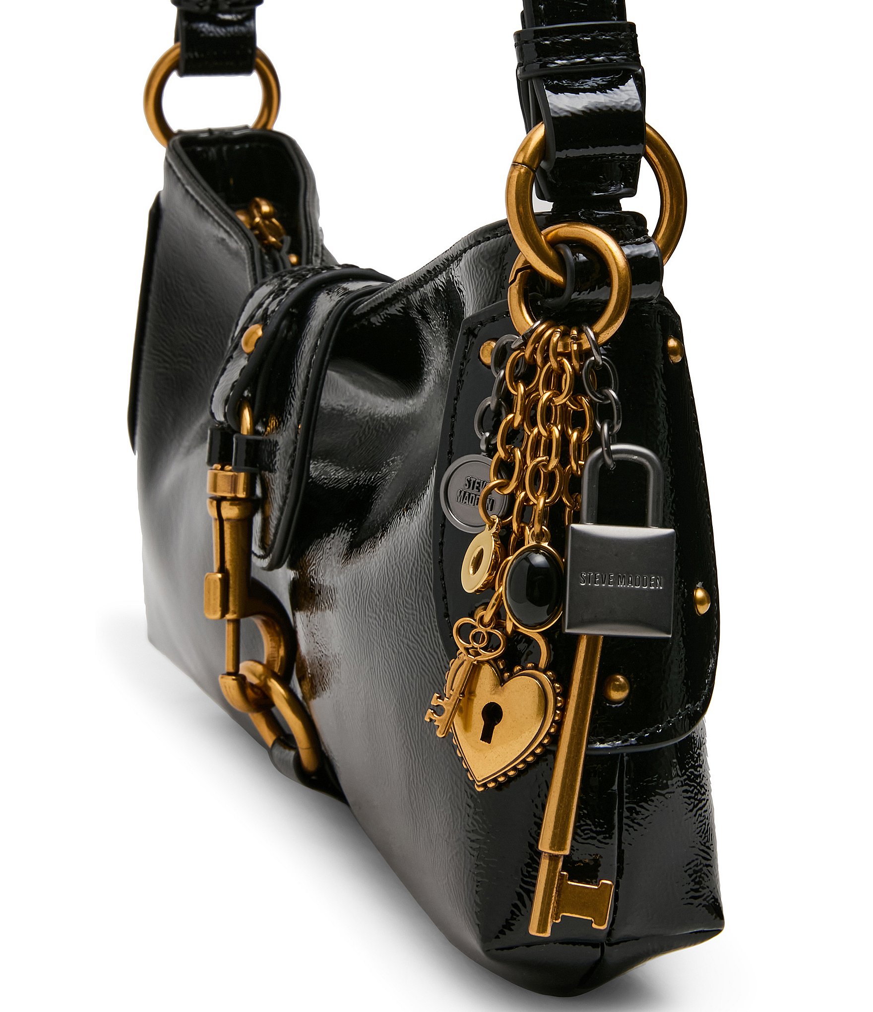 Steve Madden Vexa Locket Bag Charm Shoulder Bag
