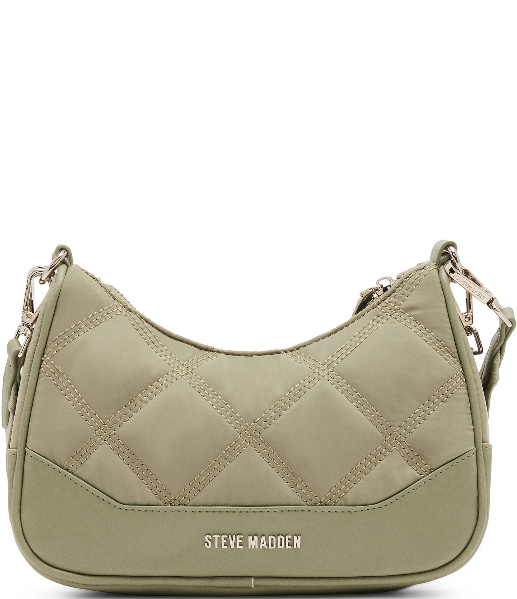 Steve Madden Vital Pieced & Quilted Nylon Crossbody Bag