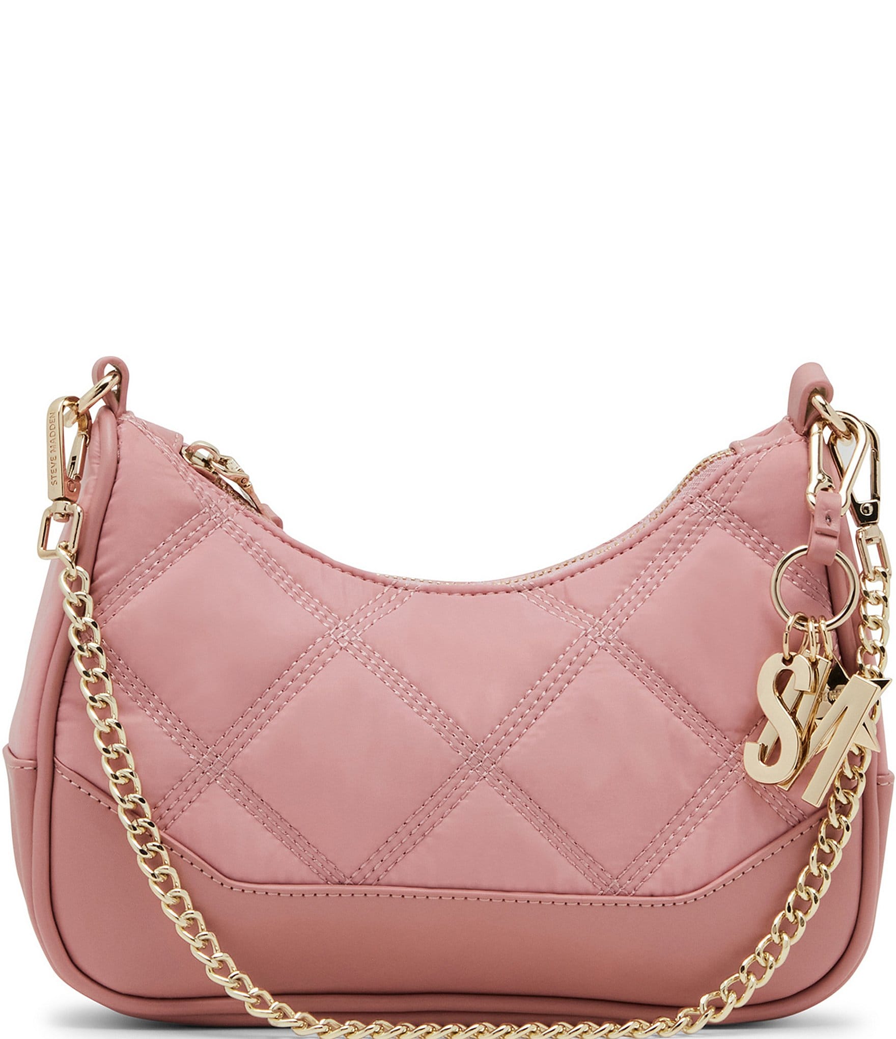 Steve Madden Vital Pieced & Quilted Nylon Crossbody Bag