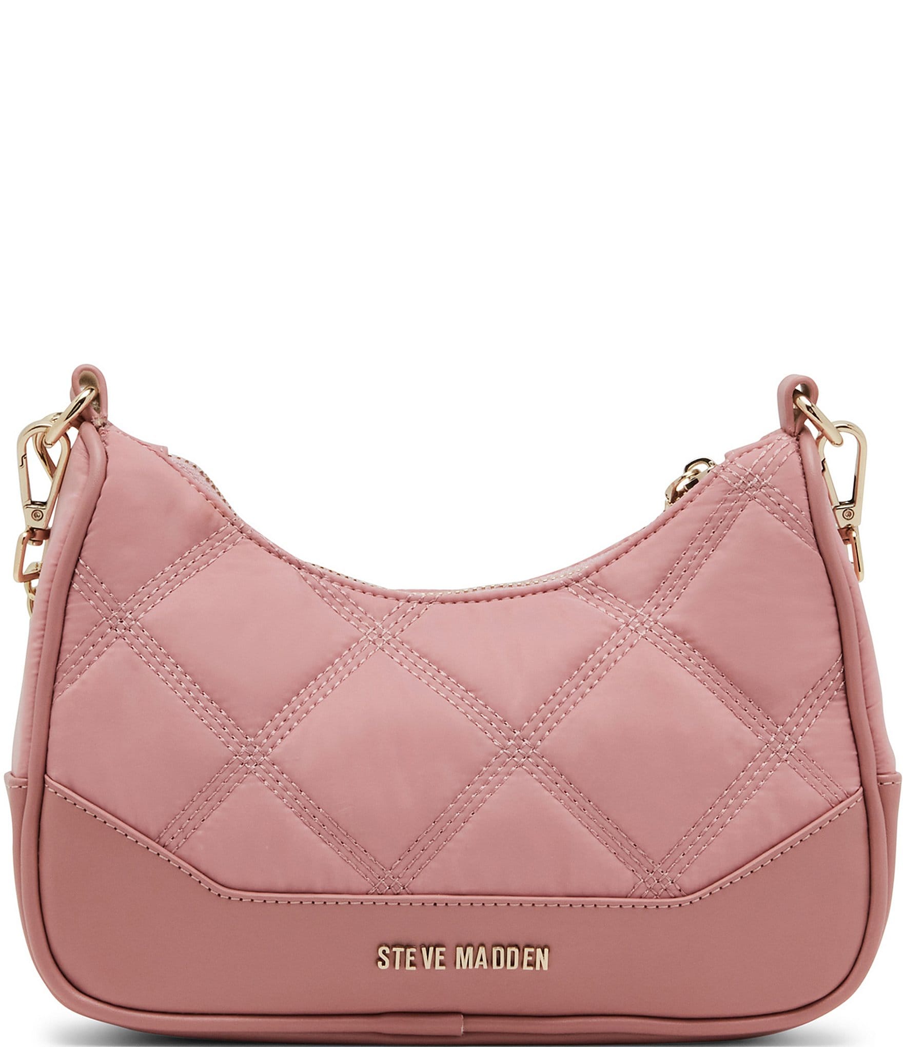 Steve Madden Vital Pieced & Quilted Nylon Crossbody Bag