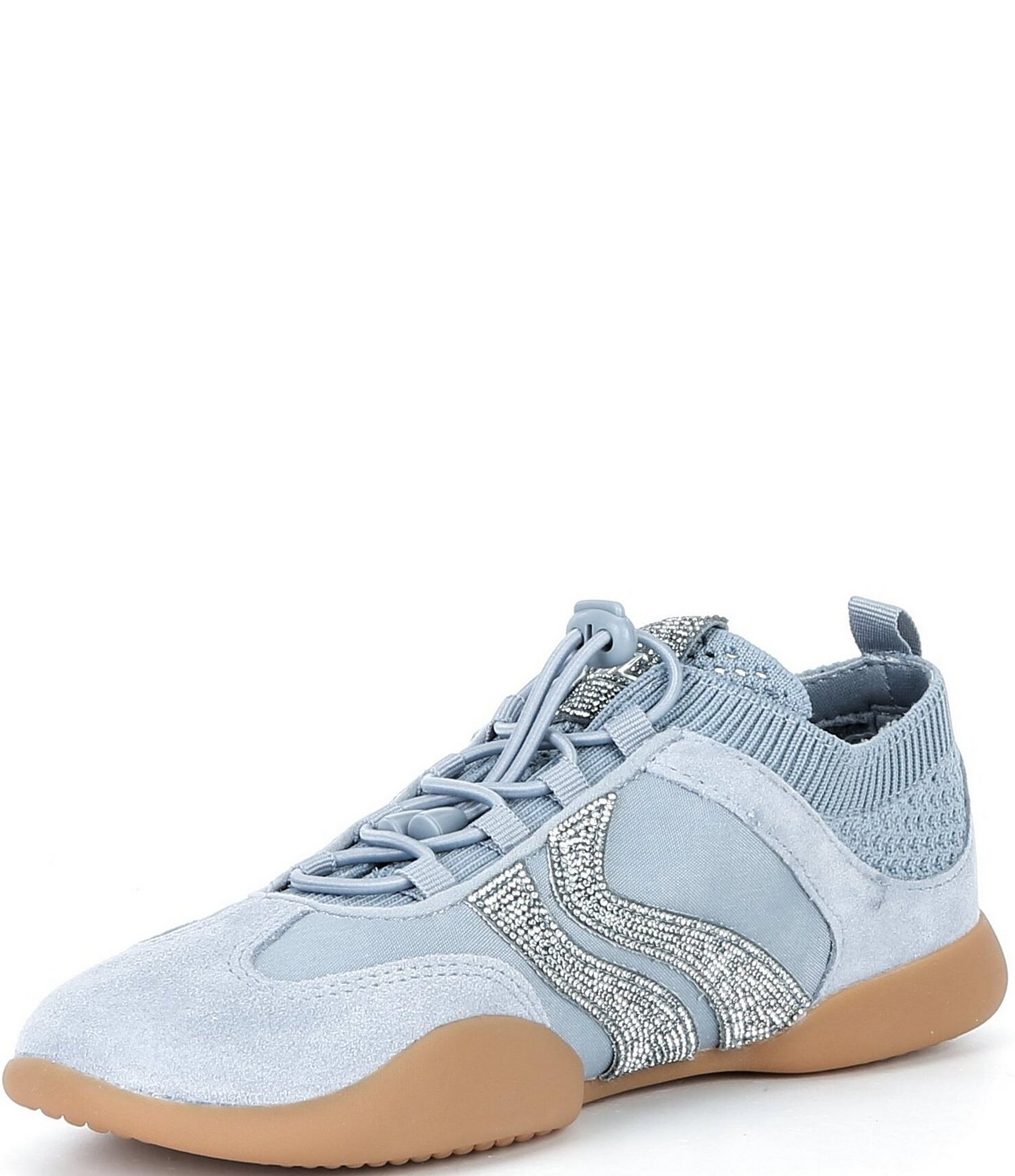 Steve Madden Women's Reboot Rhinestone Low Top Sneakers