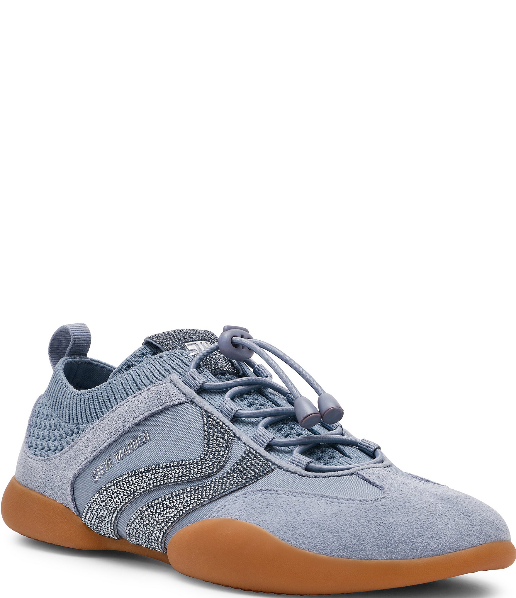 Steve Madden Women's Reboot Rhinestone Low Top Sneakers