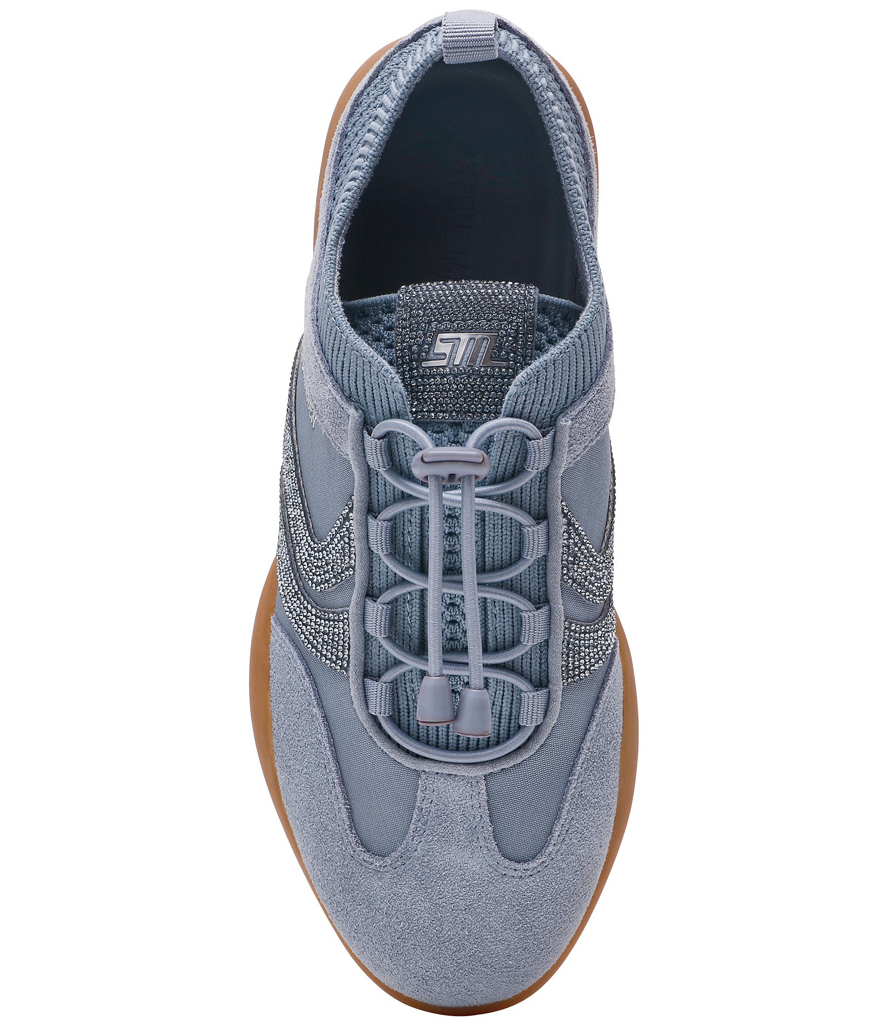 Steve Madden Women's Reboot Rhinestone Low Top Sneakers