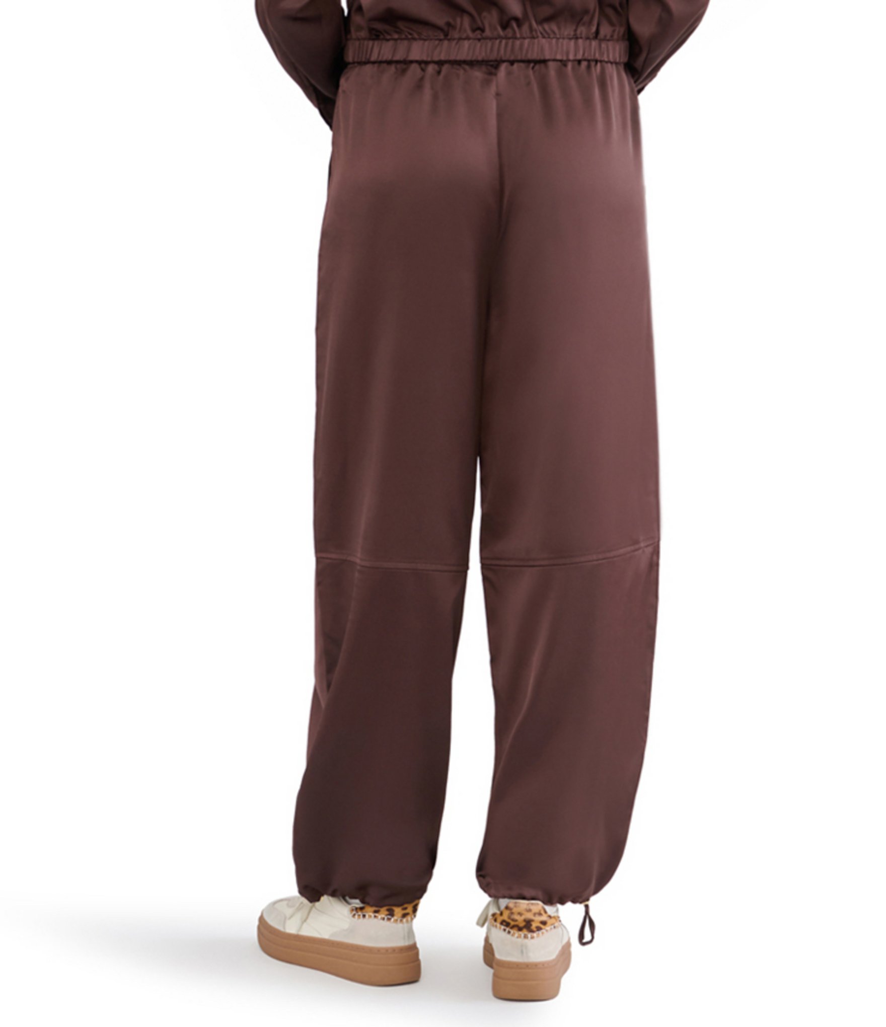 Stevie By Steve Madden Satin Barrel Pants