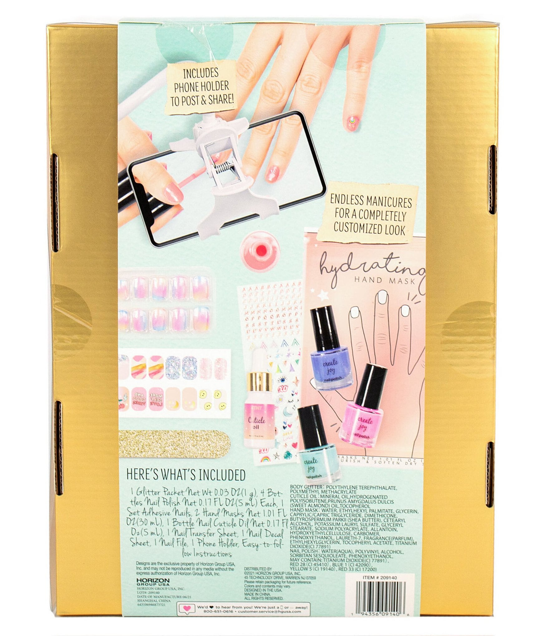 STMT Self-Love Club D.I.Y. Nail Art Studio Kit