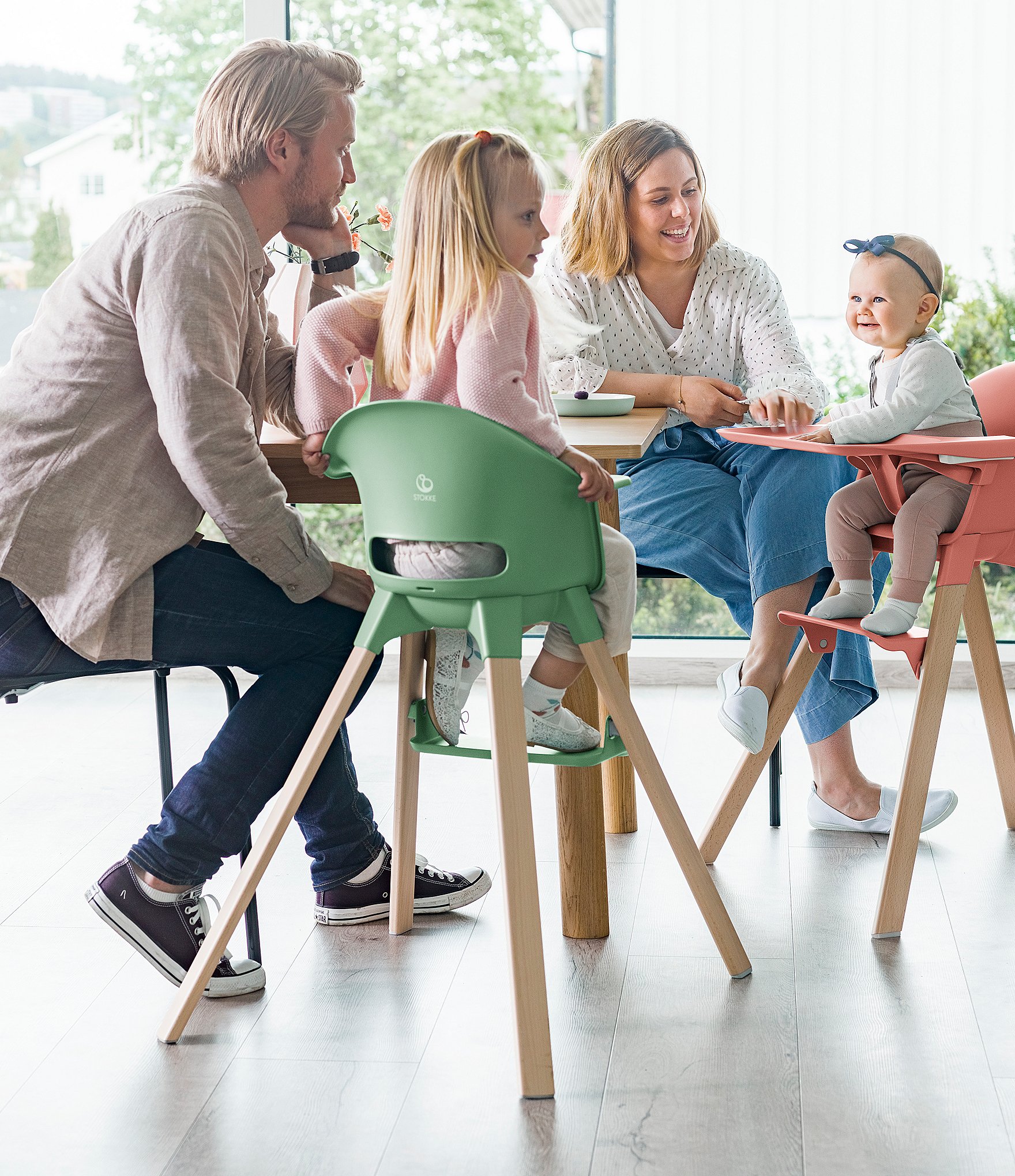 Stokke® Clikk™ High Chair, Harness, & Tray Set