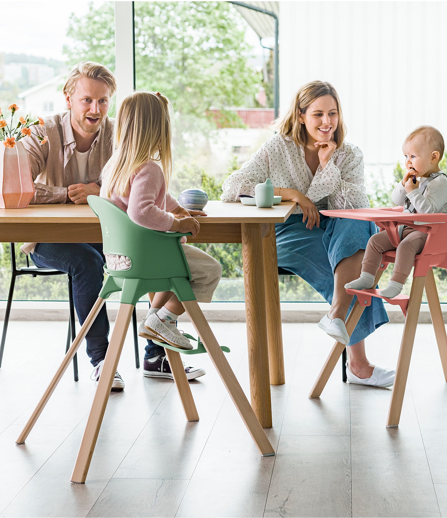 Stokke® Clikk™ High Chair, Harness, & Tray Set