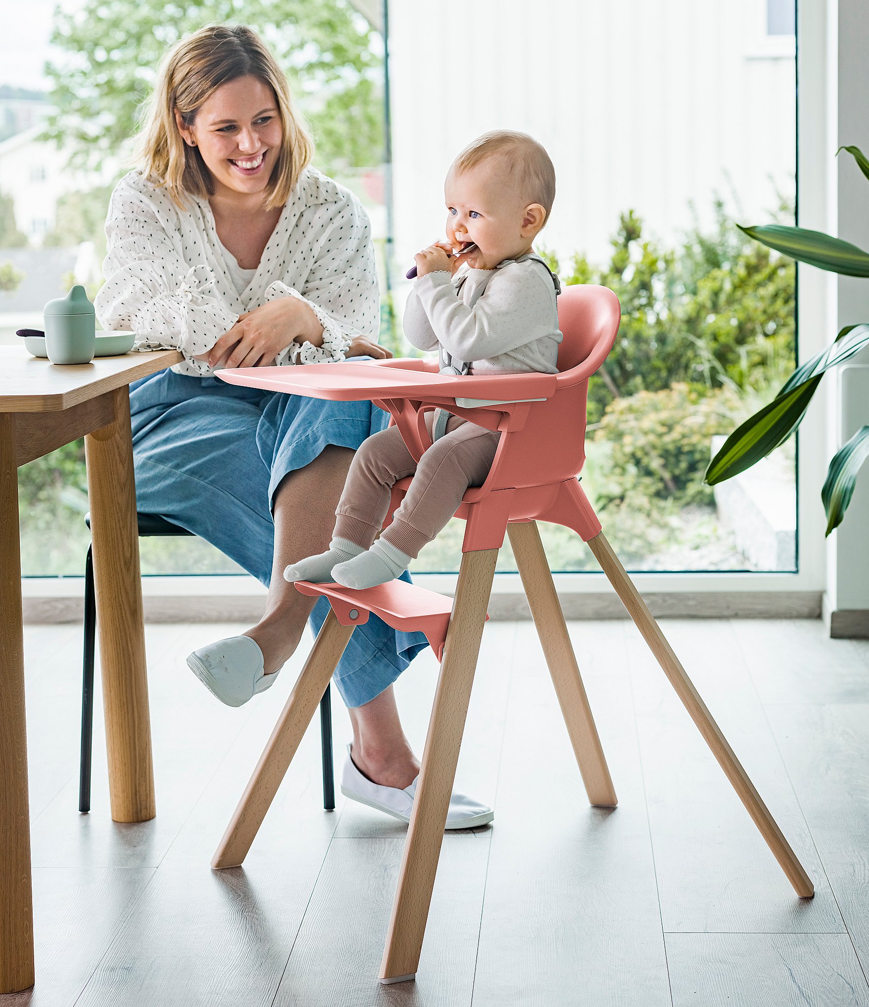 Stokke® Clikk™ High Chair, Harness, & Tray Set