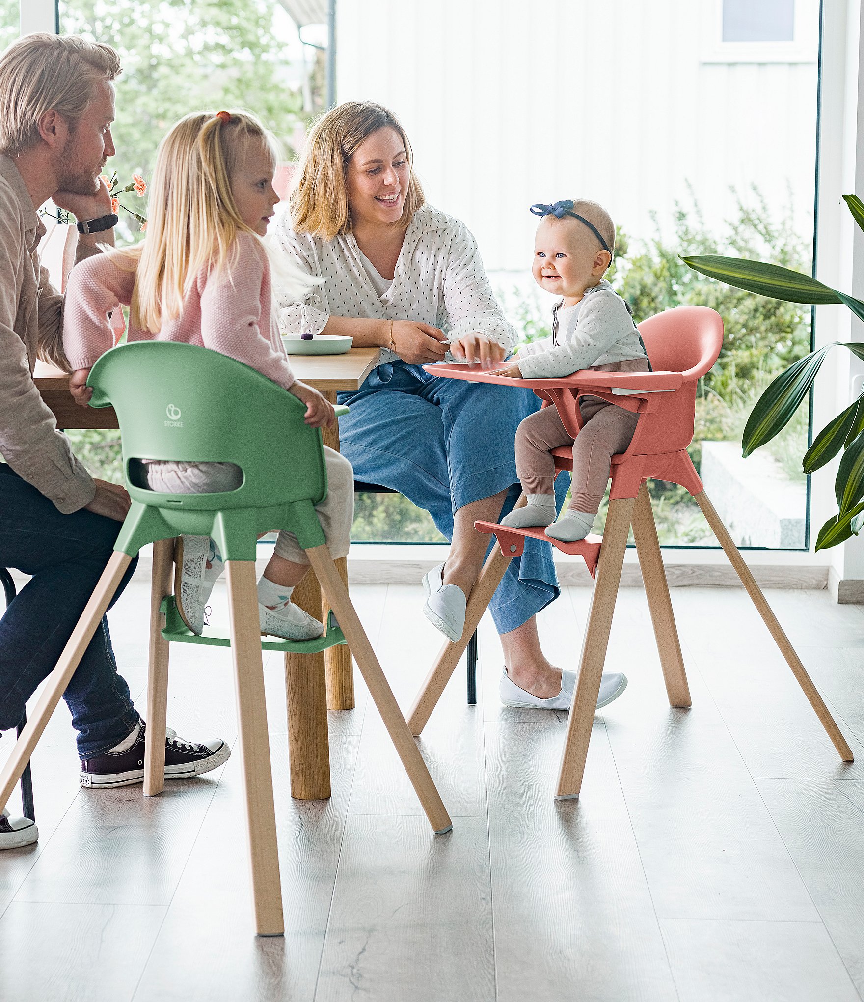 Stokke® Clikk™ High Chair, Harness, & Tray Set