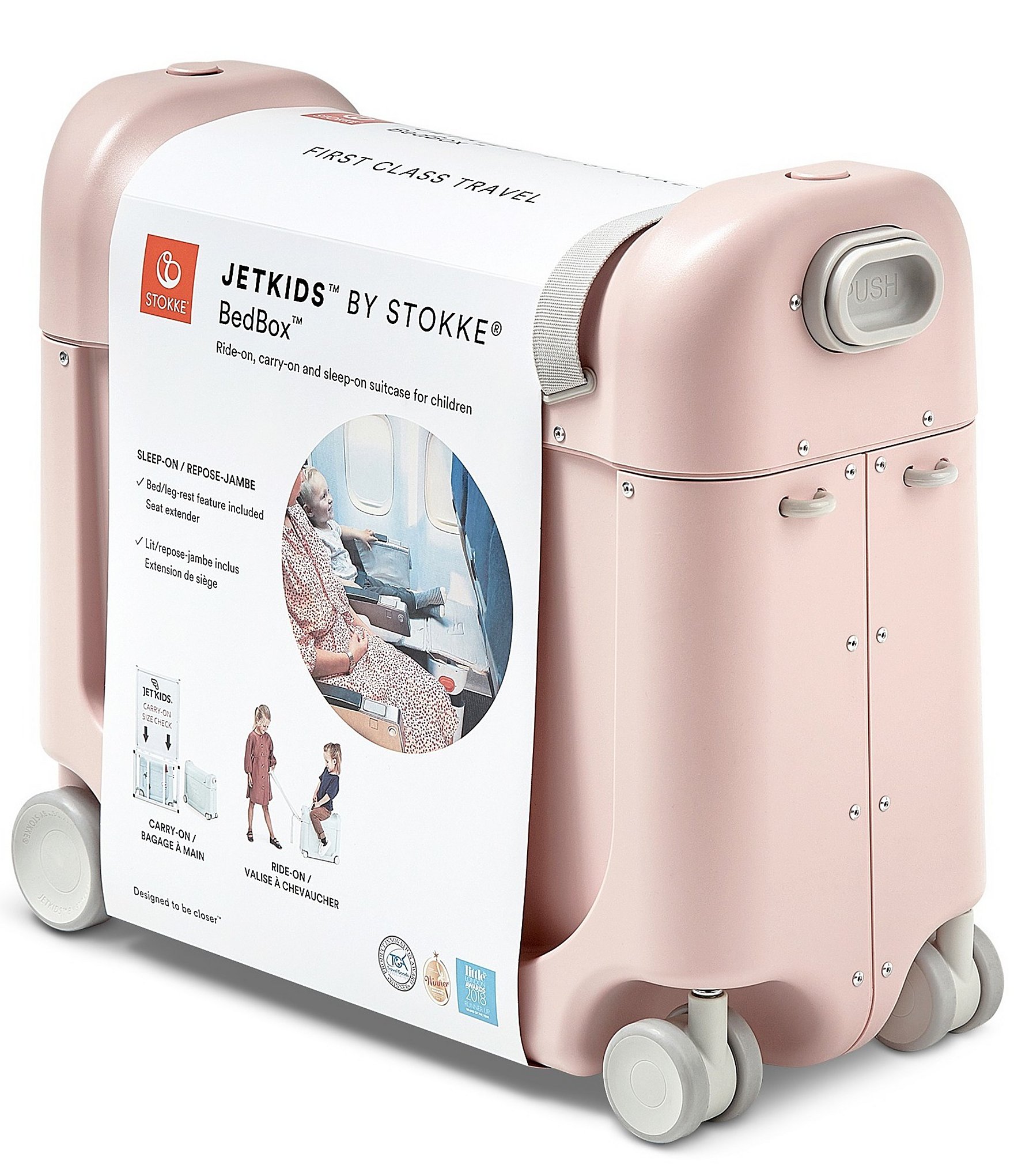 Stokke® JetKids™ Travel BedBox™ Ride-On Suitcase