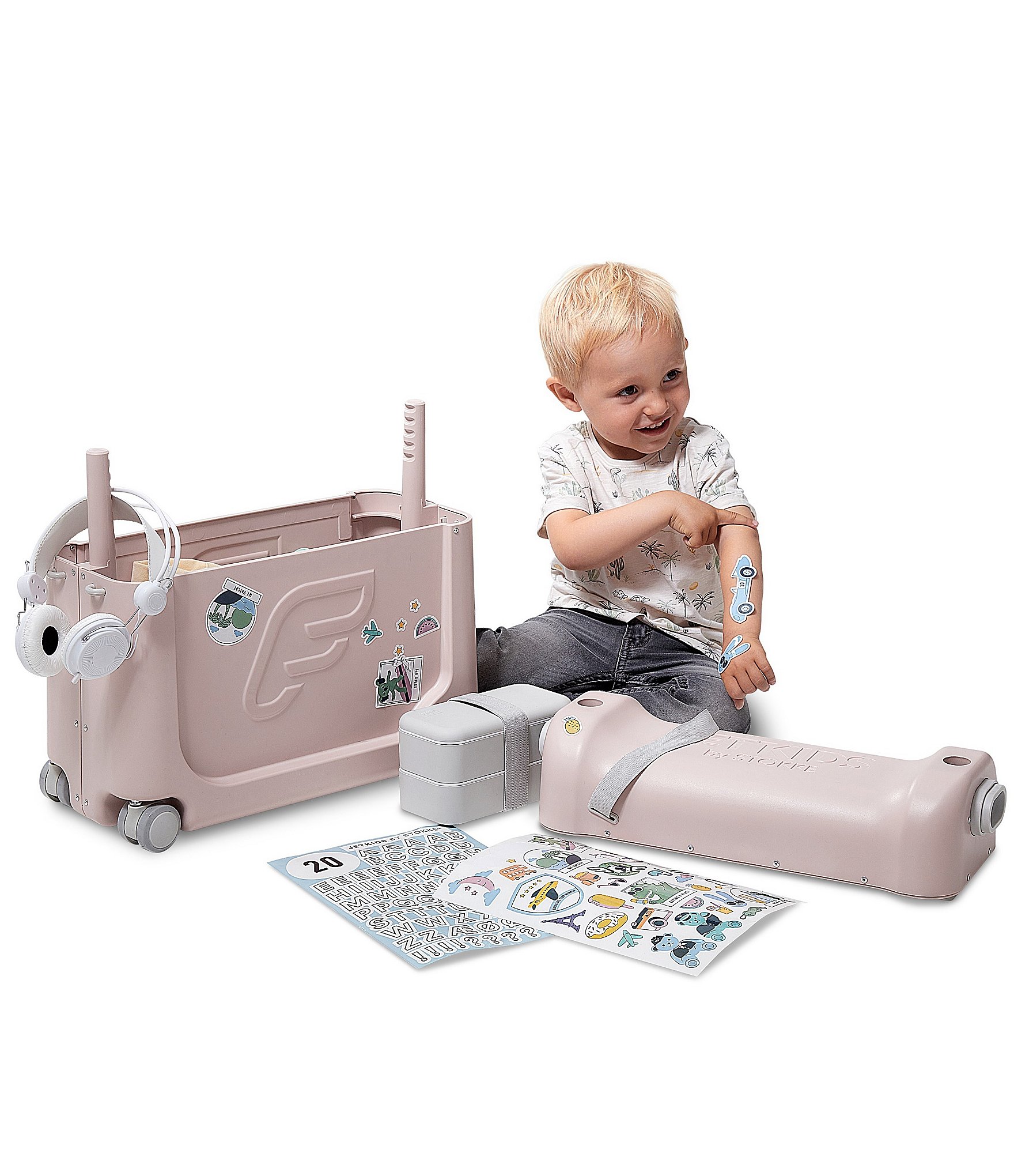 Stokke® JetKids™ Travel BedBox™ Ride-On Suitcase